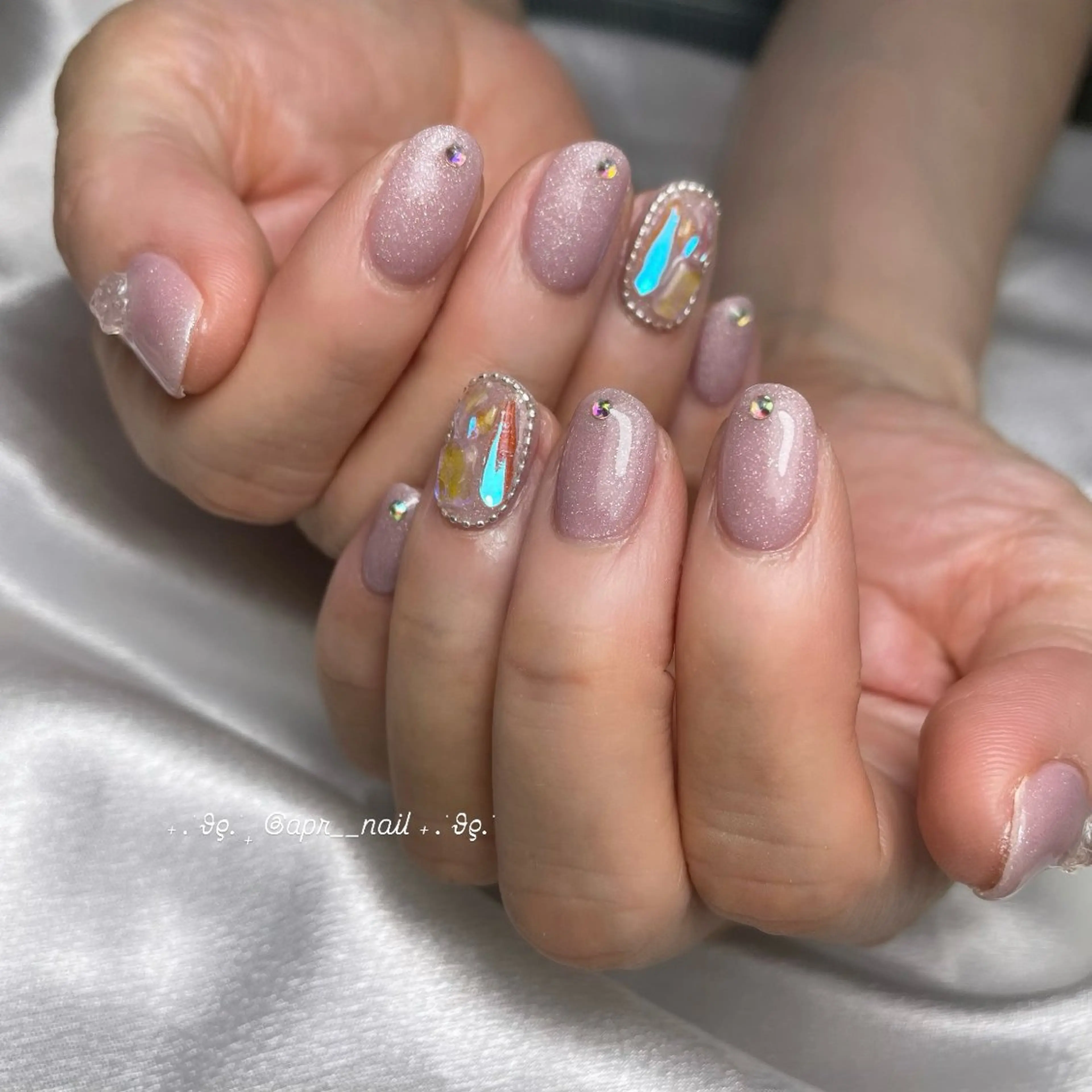ネイル ハンドネイル Nailsalon apricotのネイルデザイン