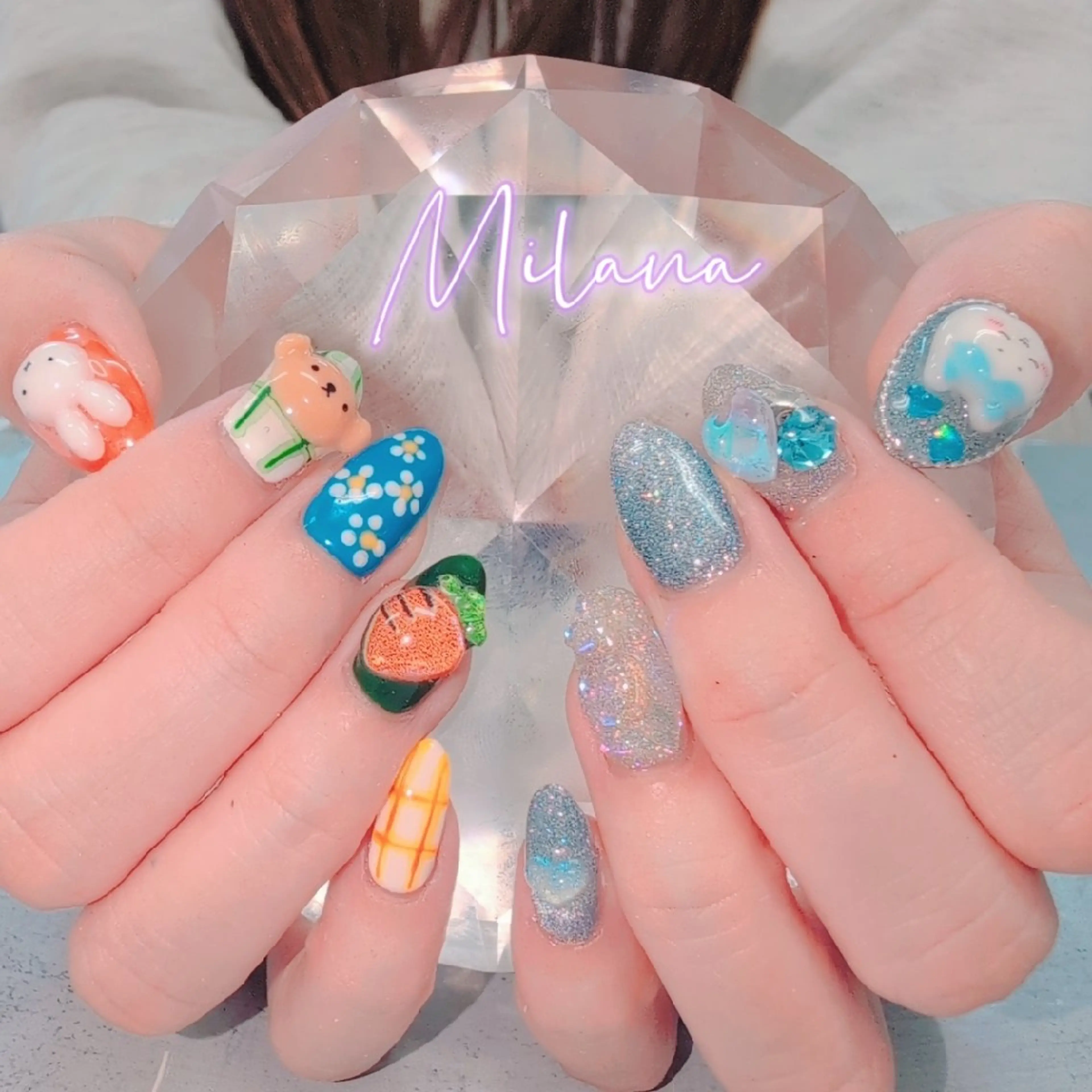 ネイル ハンドネイル Milana 川瀬のネイルデザイン