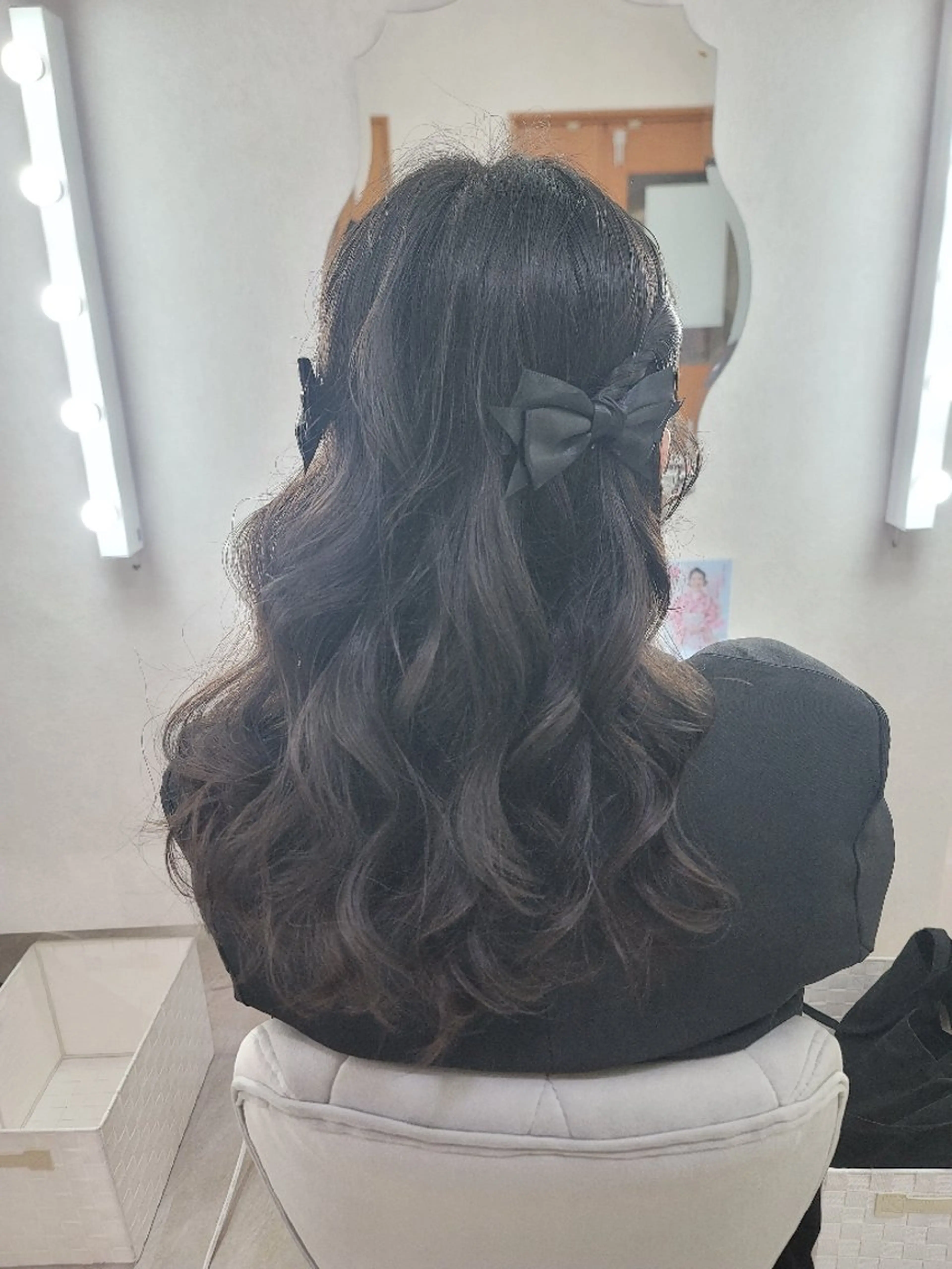 ロング ヘアアレンジ ヘアセット 渥美 寿美翔のヘアスタイル