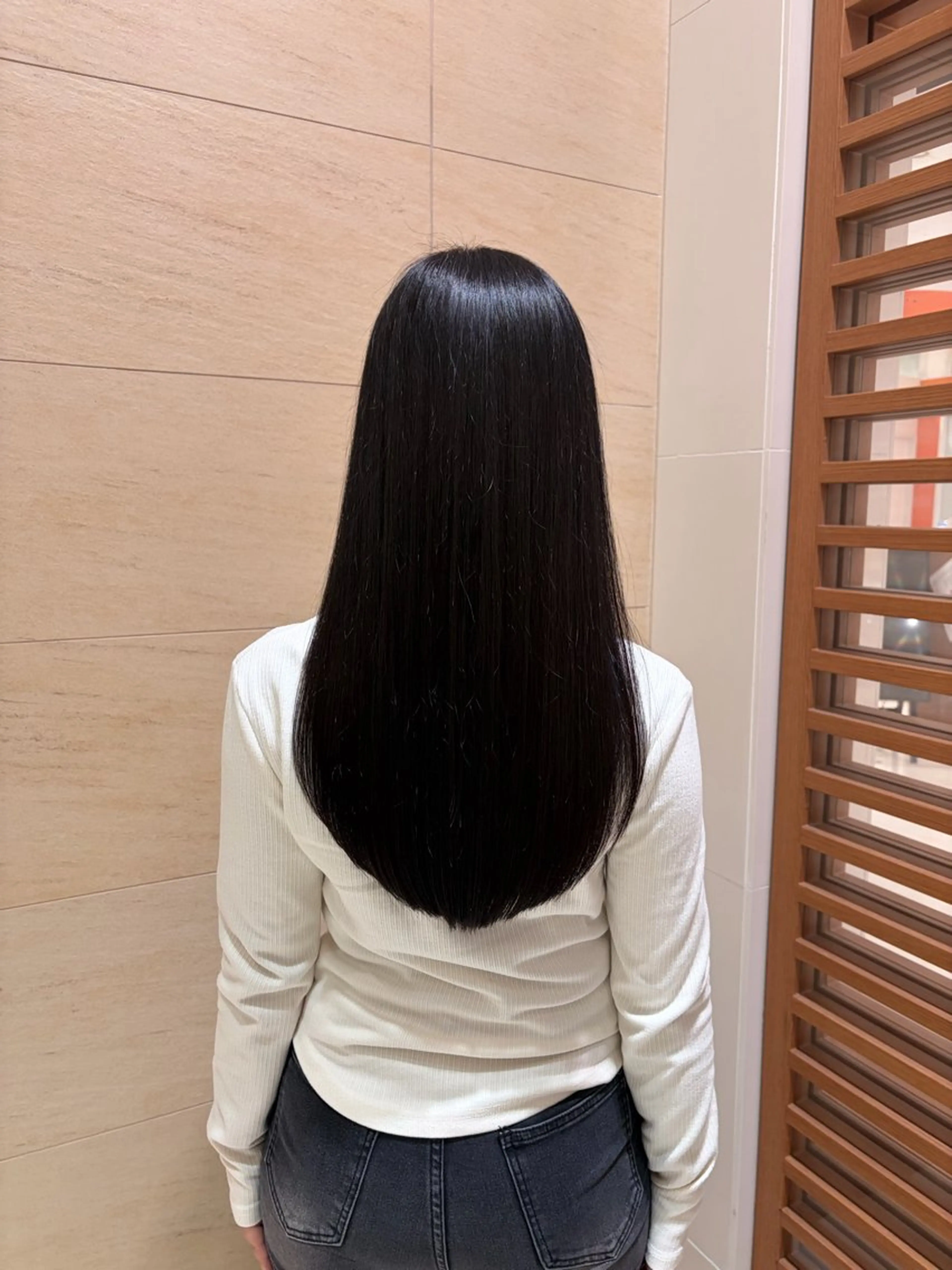 ロング カラー 森 花里奈のヘアスタイル