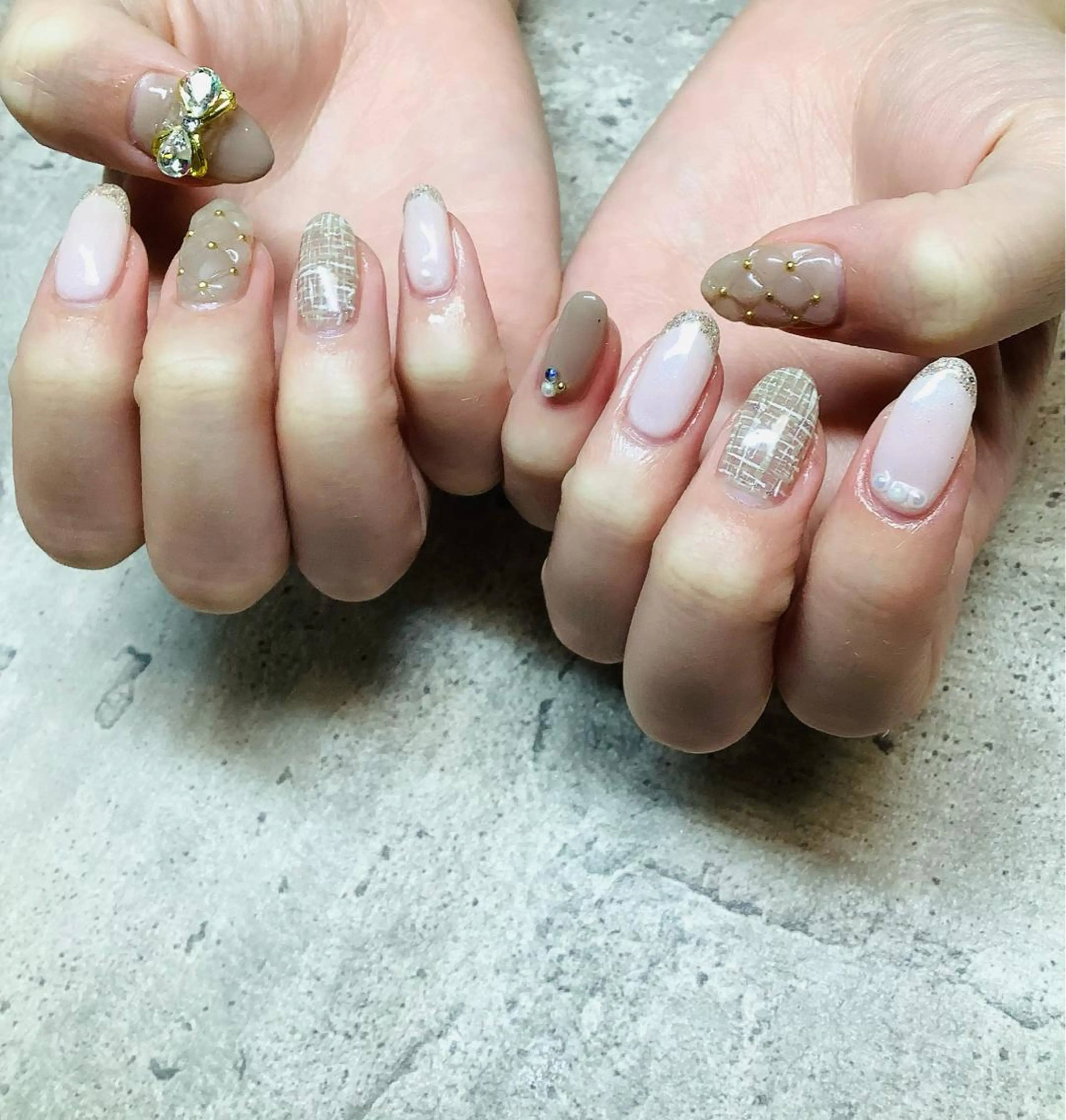 ネイル ハンドネイル 横尾 麻里のネイルデザイン