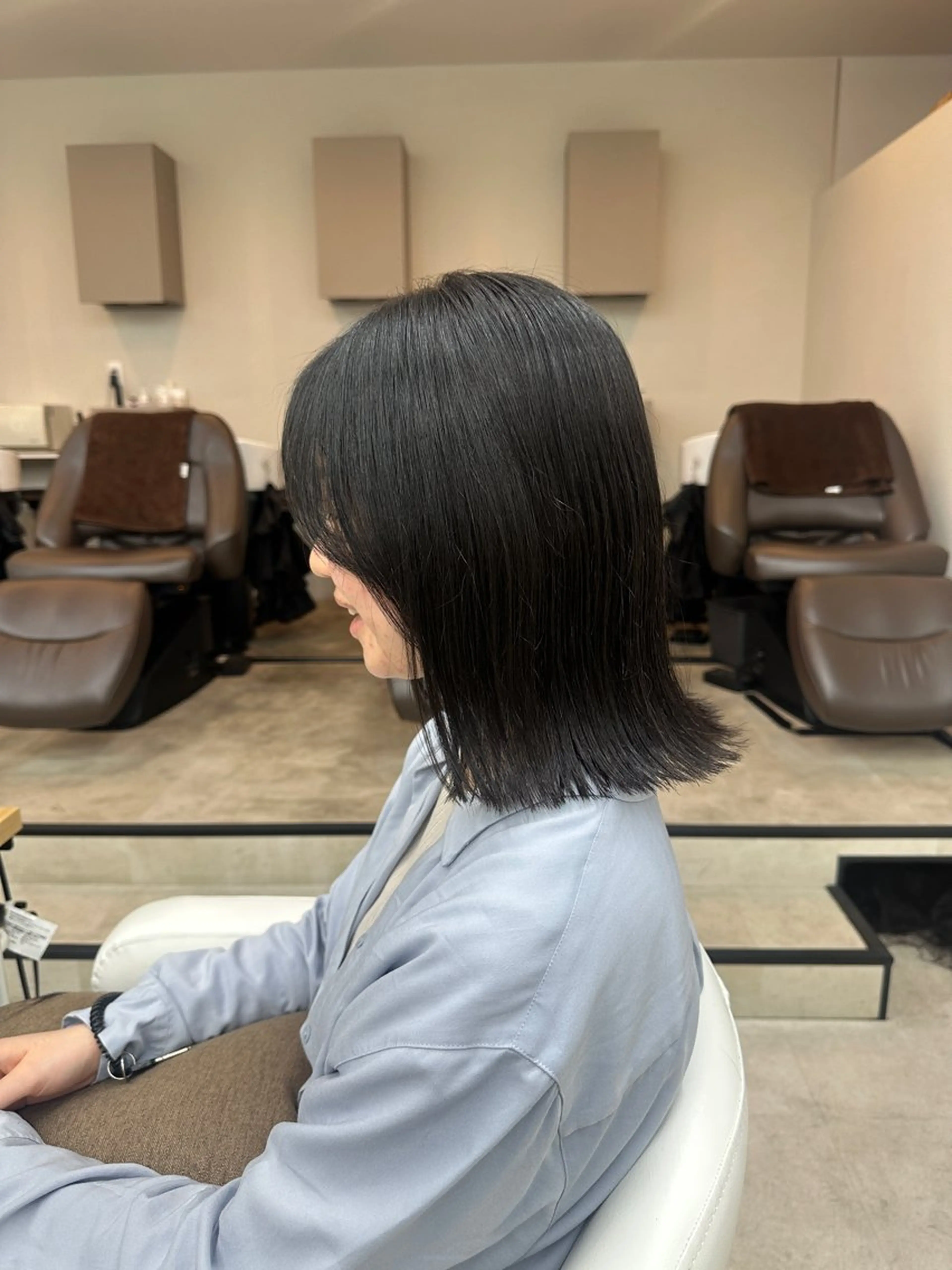 ショート カット Aura所属・丸山 心 / 艶カラーのヘアスタイル