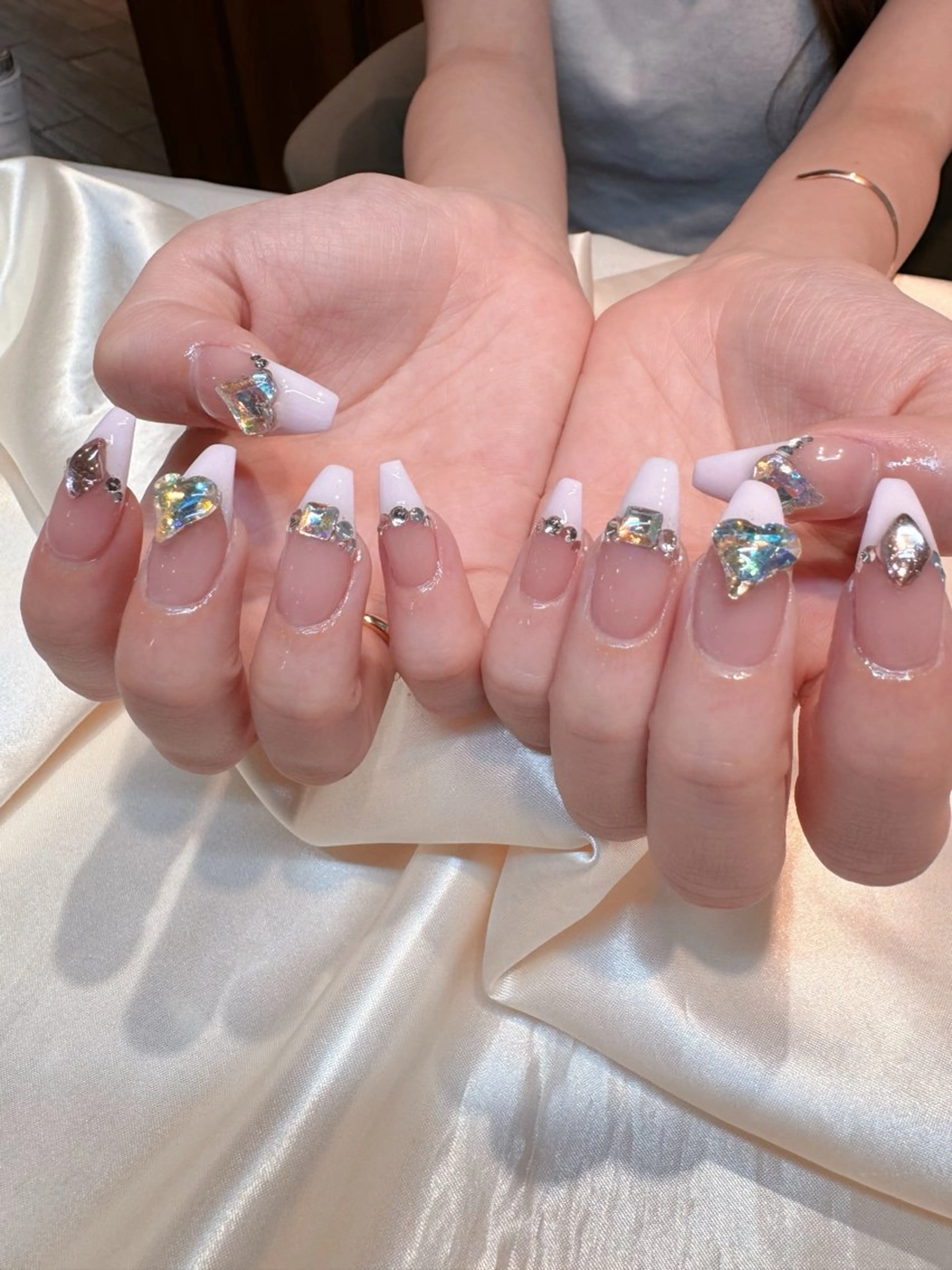 ネイル ハンドネイル 𝐘𝐔𝐊𝐈 💖のネイルデザイン