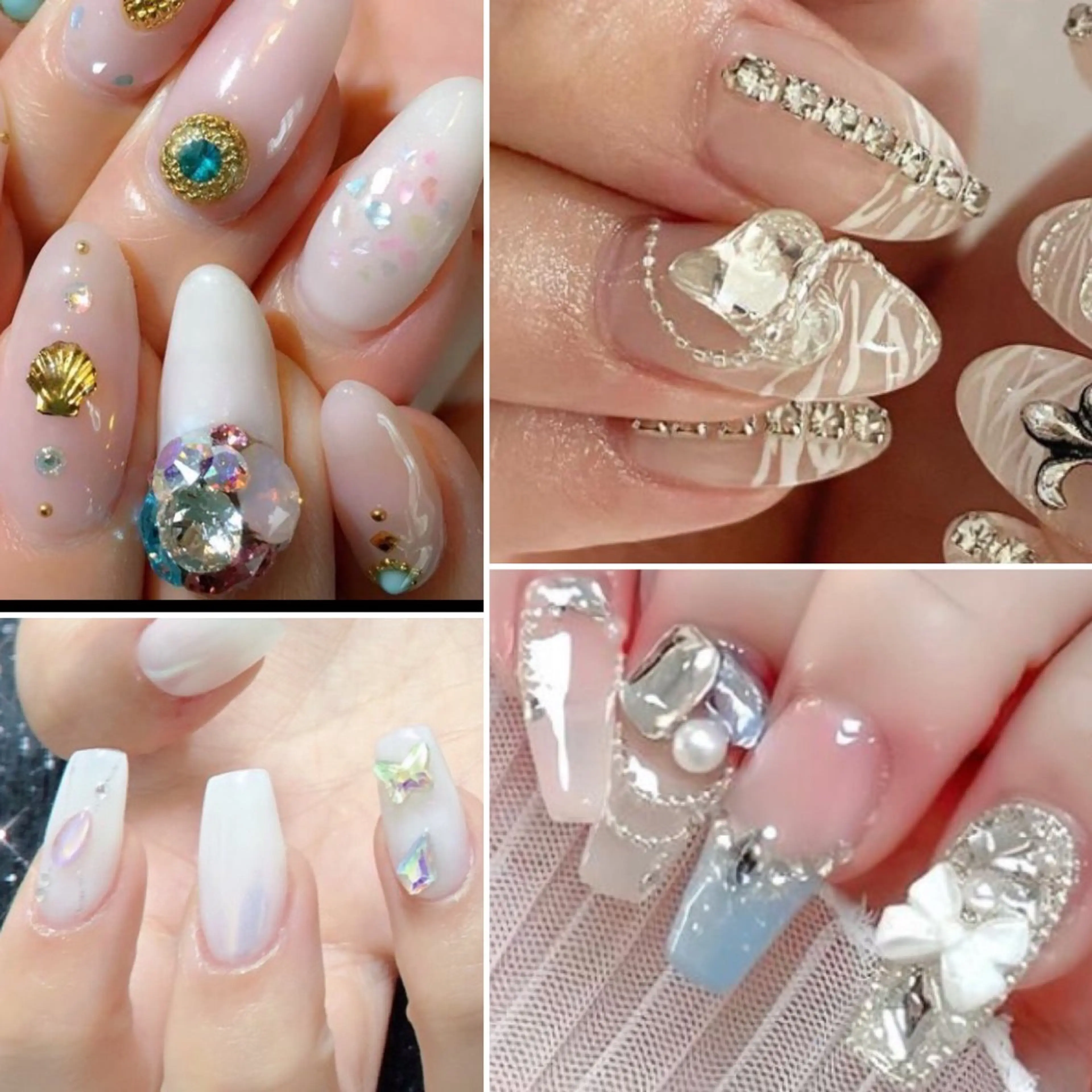 ネイル べっ甲ネイル 長さ出し フレンチネイル ジェルネイル 韓国ネイル 大門浜松町 ネイルのネイルデザイン