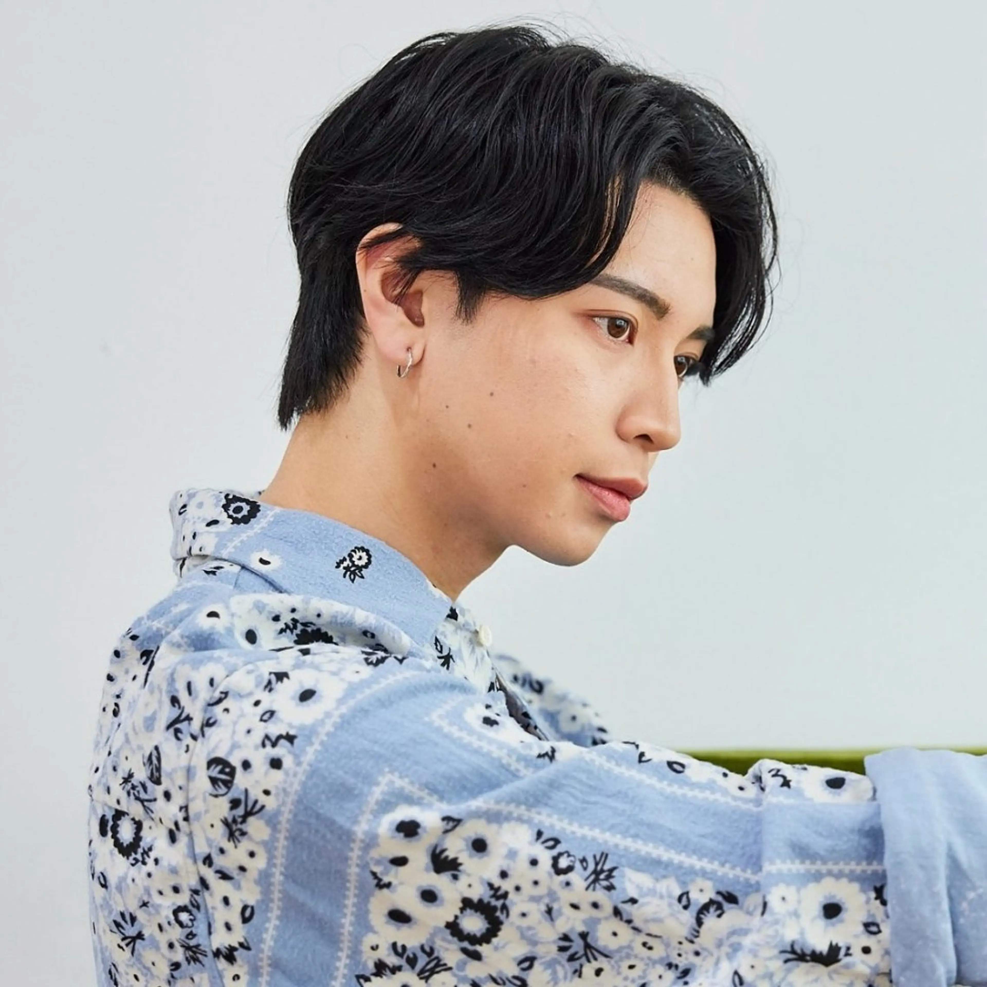 ニュアンスパーマ(ケアパーマ)🌀+メンズカット+シャンプー+トリートメント🌱の写真