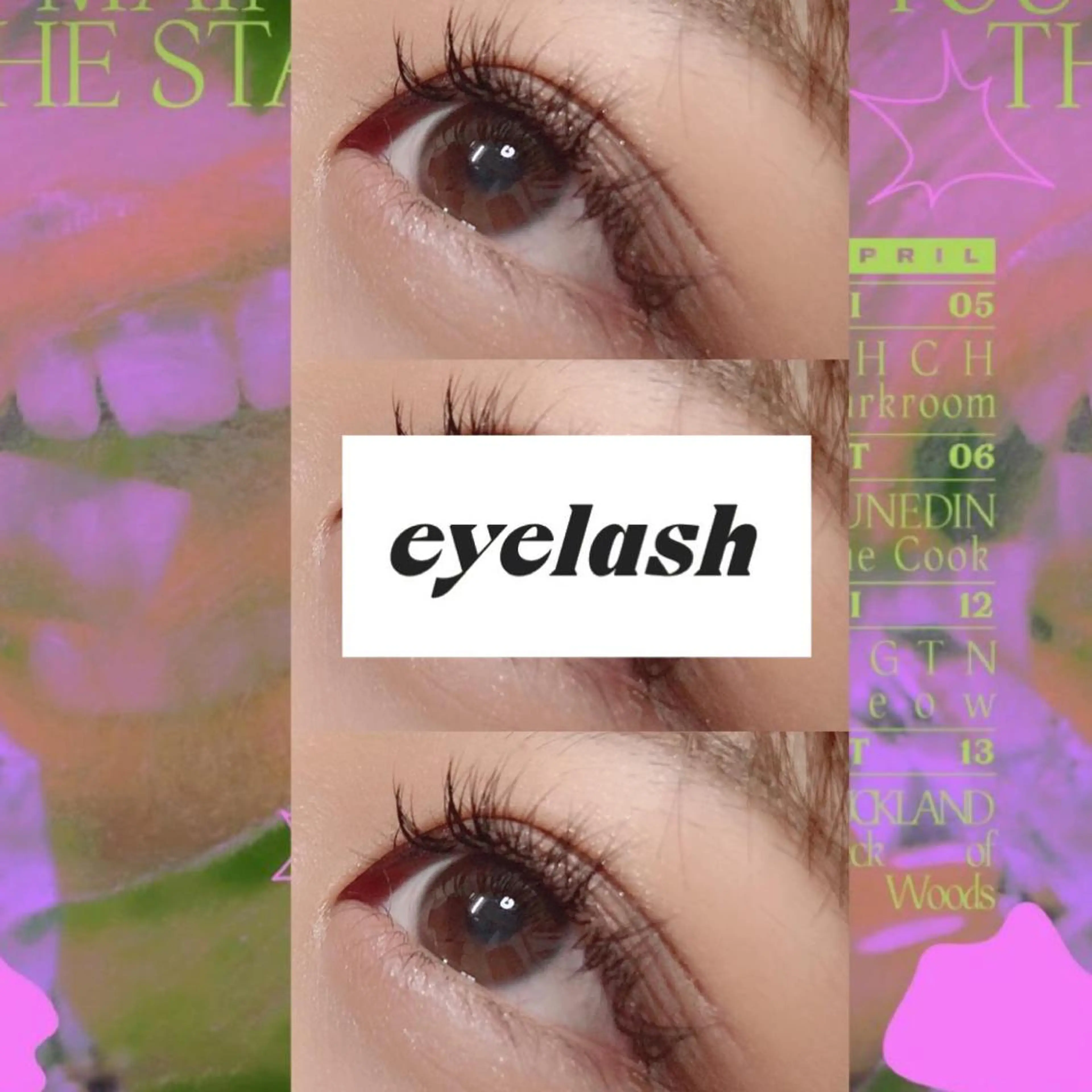 マツエク・マツパ 束感まつ毛 フラットラッシュ 韓国風マツエク まつげパーマ 一重×まつ毛パーマ orihara𐙚 まつげパーマ/眉毛のマツエク・マツパデザイン