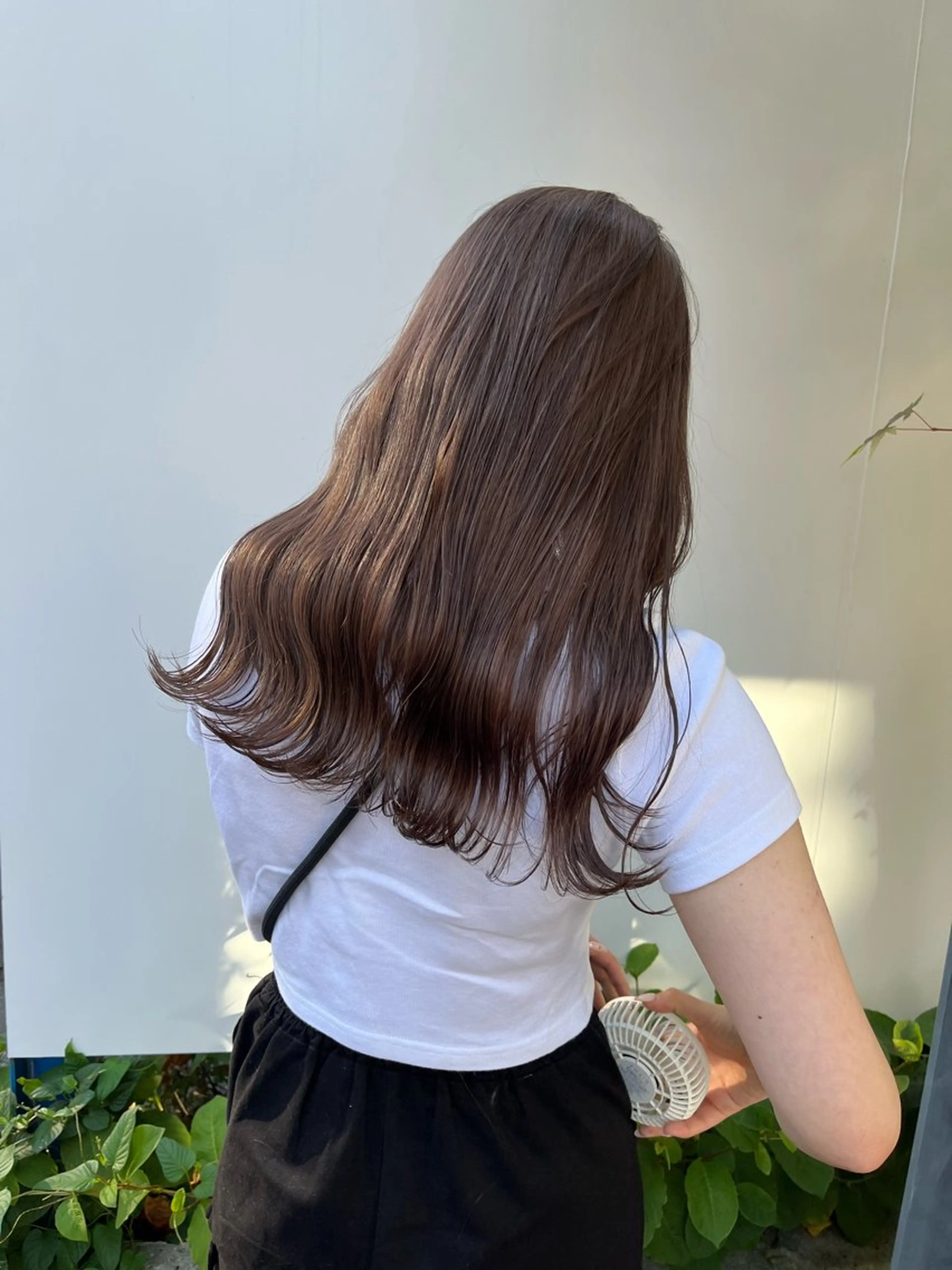 ミディアム カラー カット ヘアカラー トリートメント オリーブ/縮毛♡ Natsuno🩰のヘアスタイル