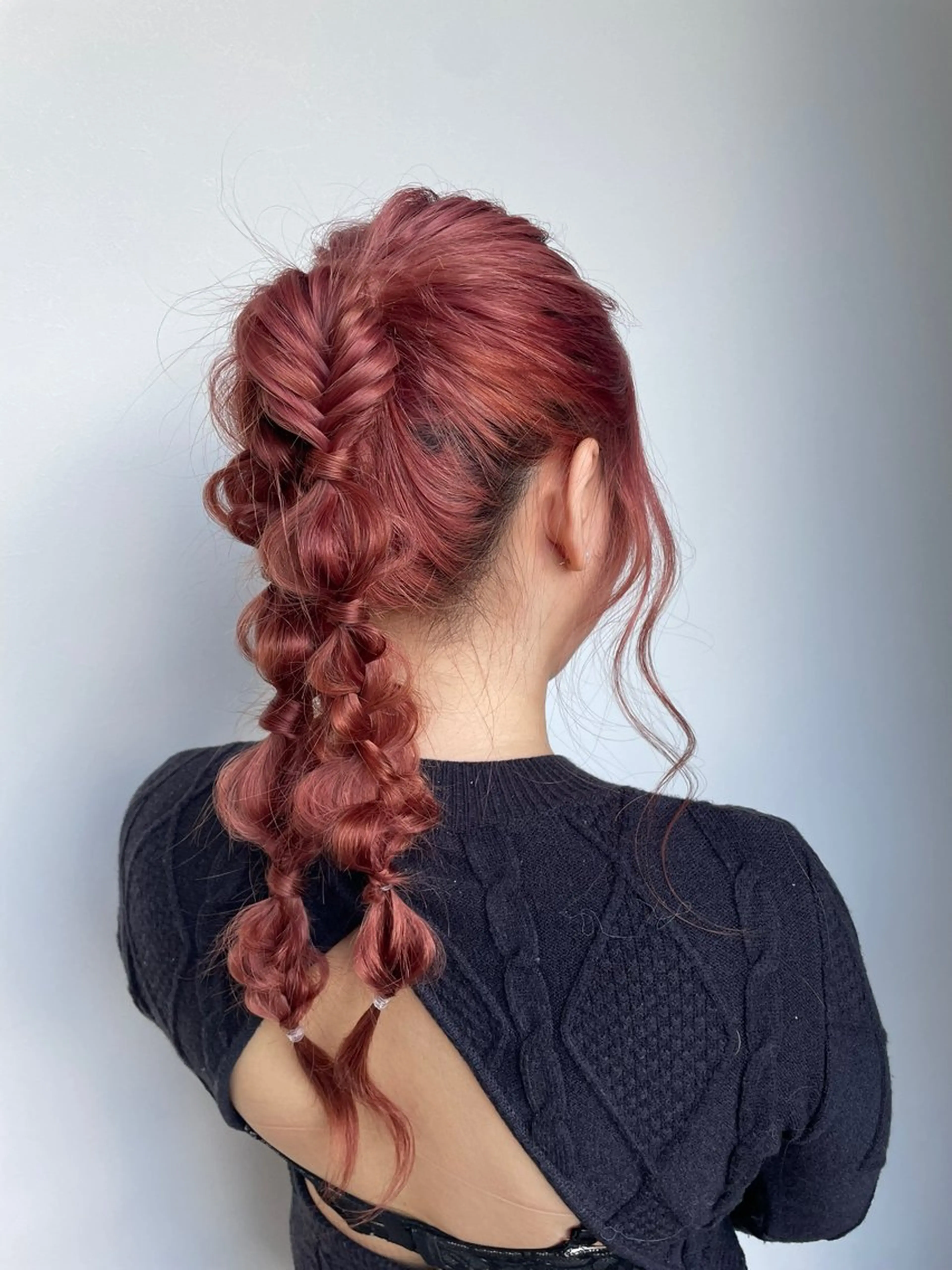 ロング ヘアアレンジ ヘアセット YUI/ ブリーチカラー🌷のヘアスタイル