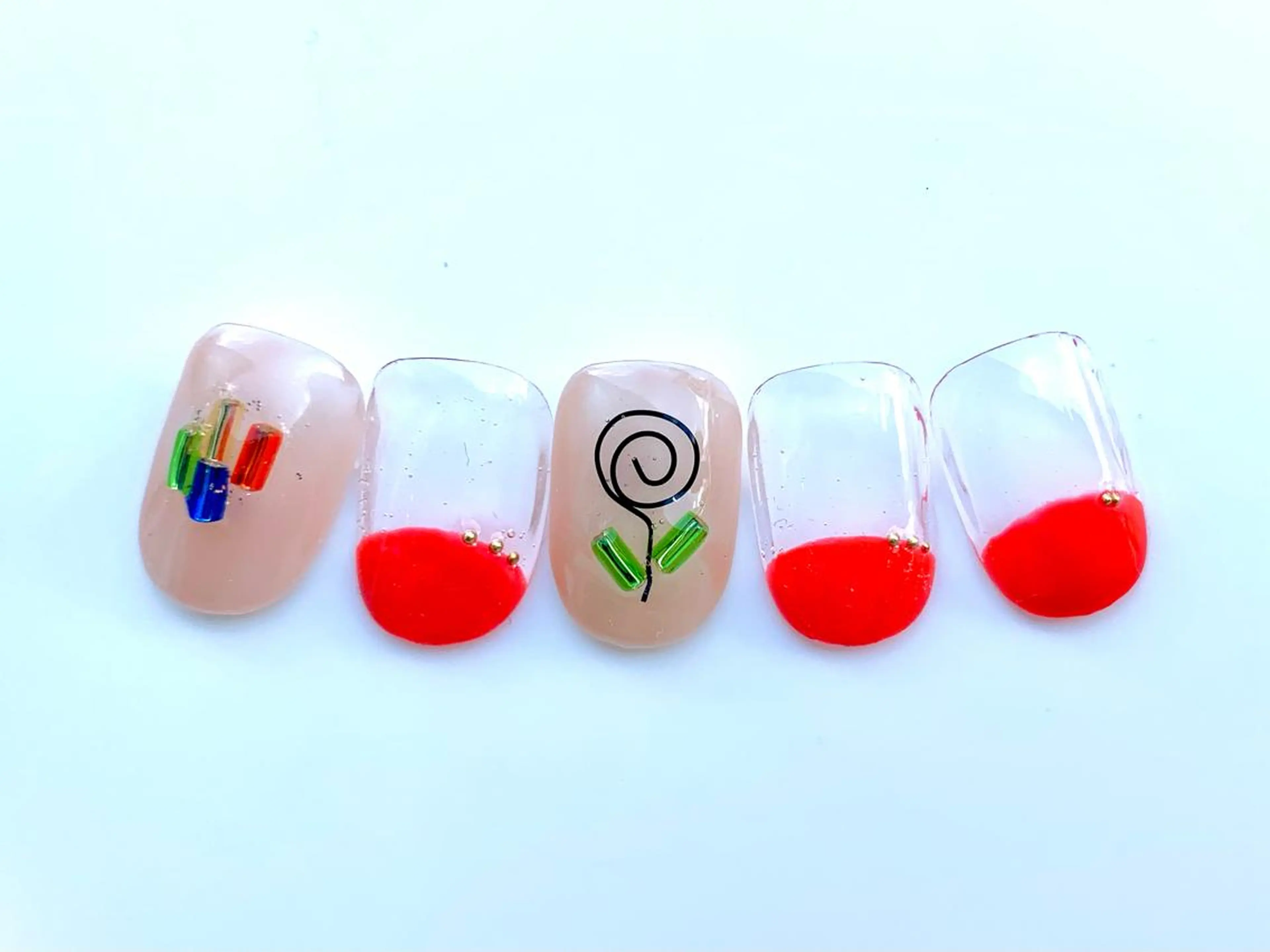 ネイル 種爪 たねつめのネイルデザイン