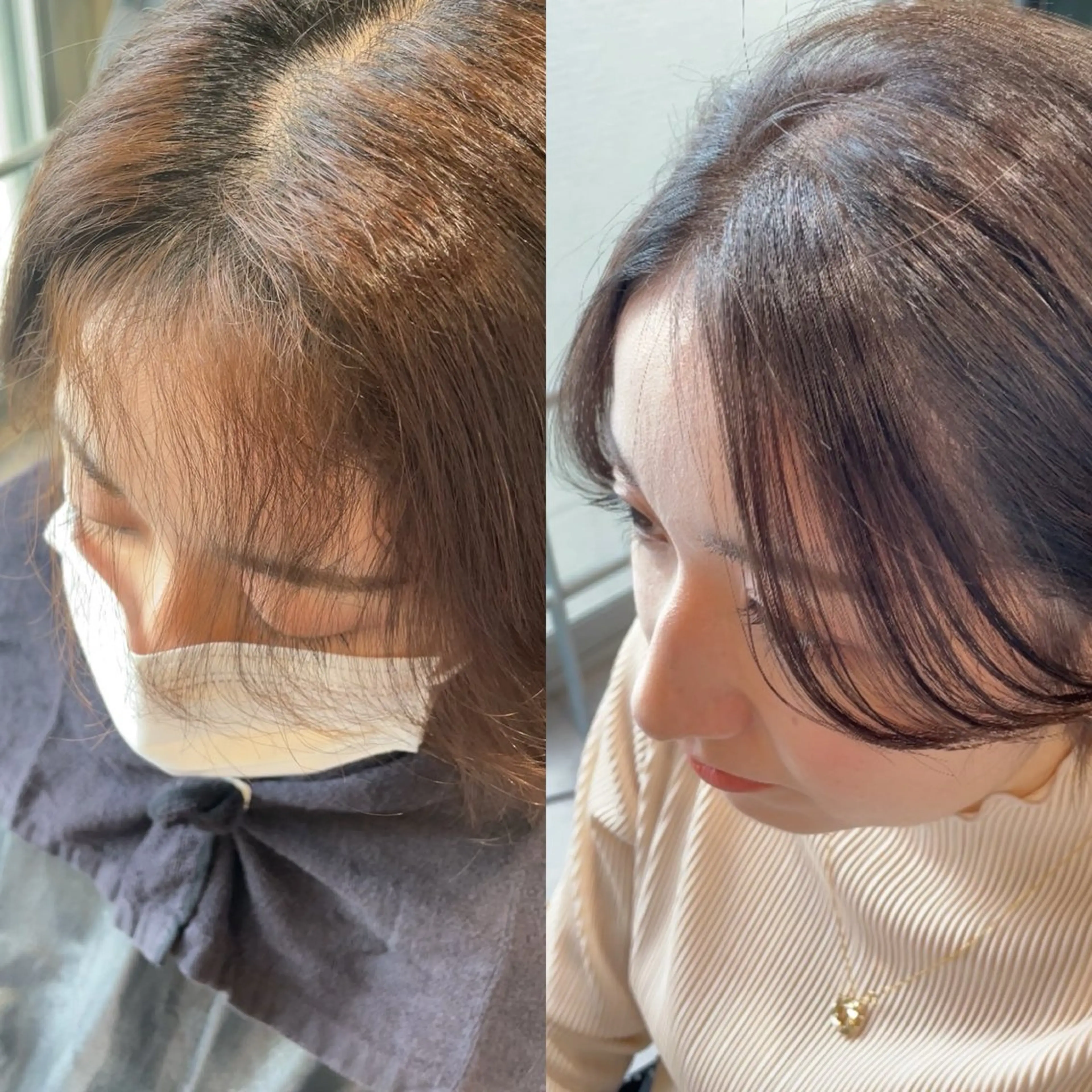 シャキンとならない縮毛矯正の写真