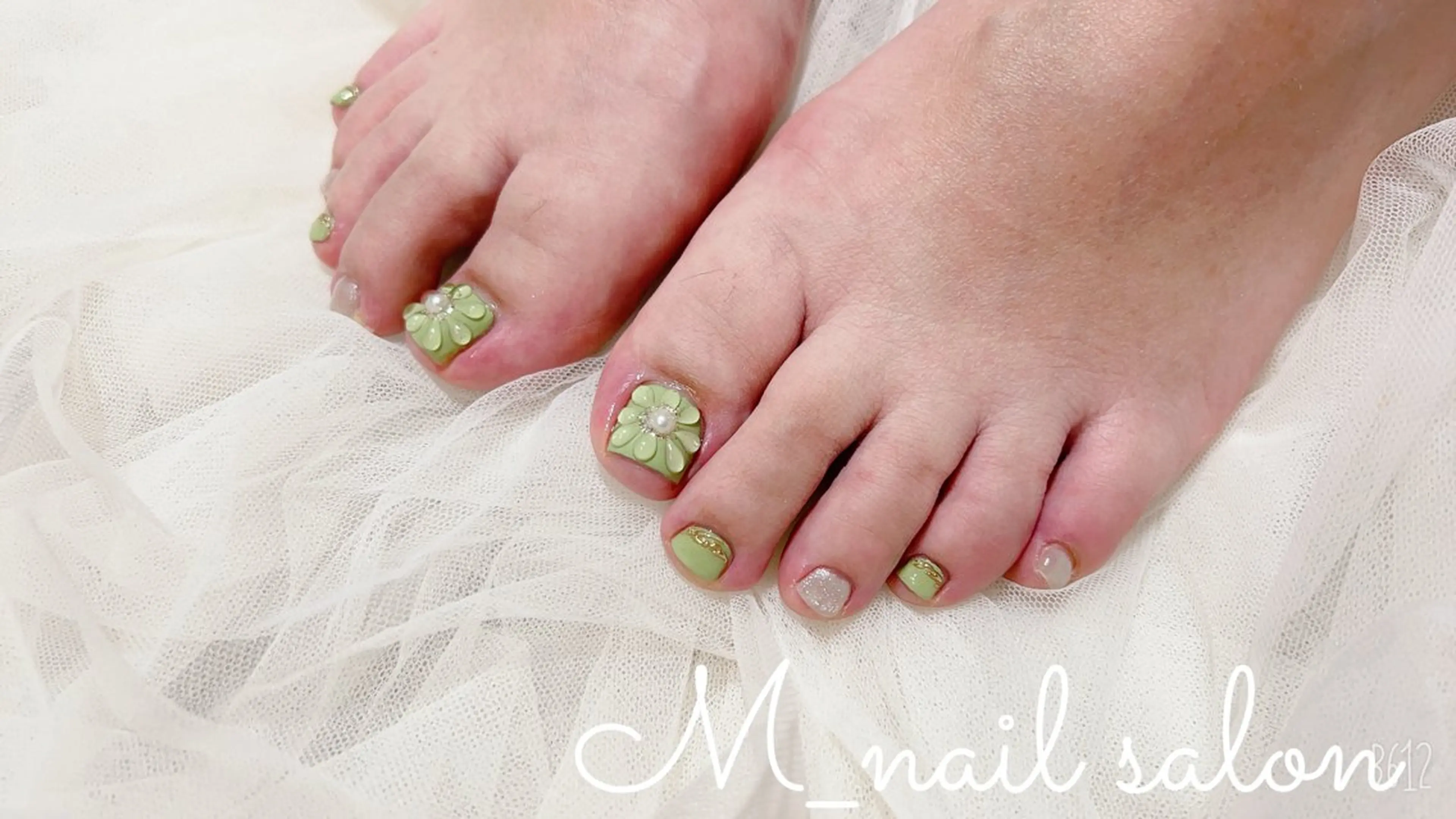 ネイル フットネイル M_ nail salonのネイルデザイン