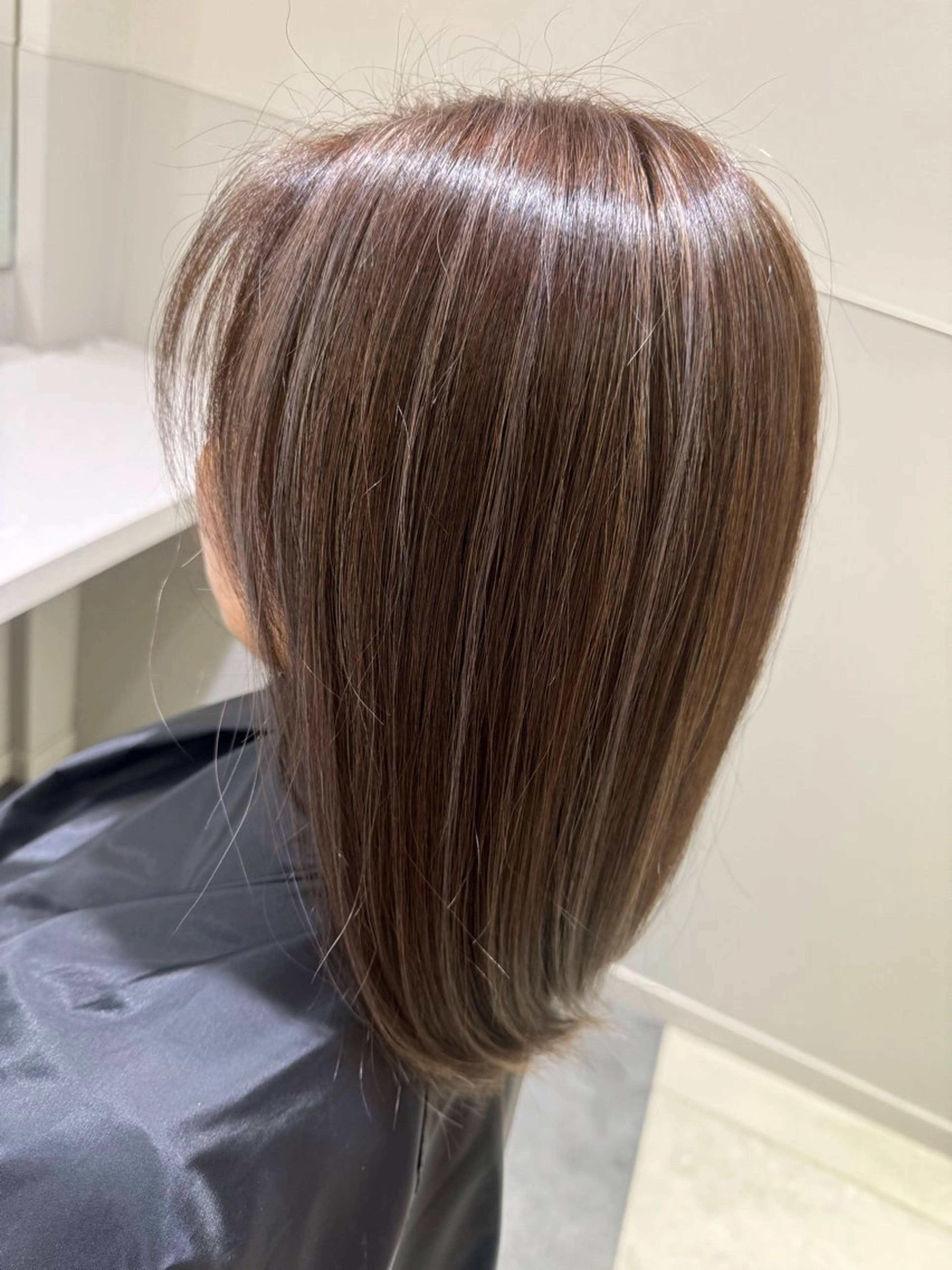 ミディアム 大阪 美容師 林のヘアスタイル