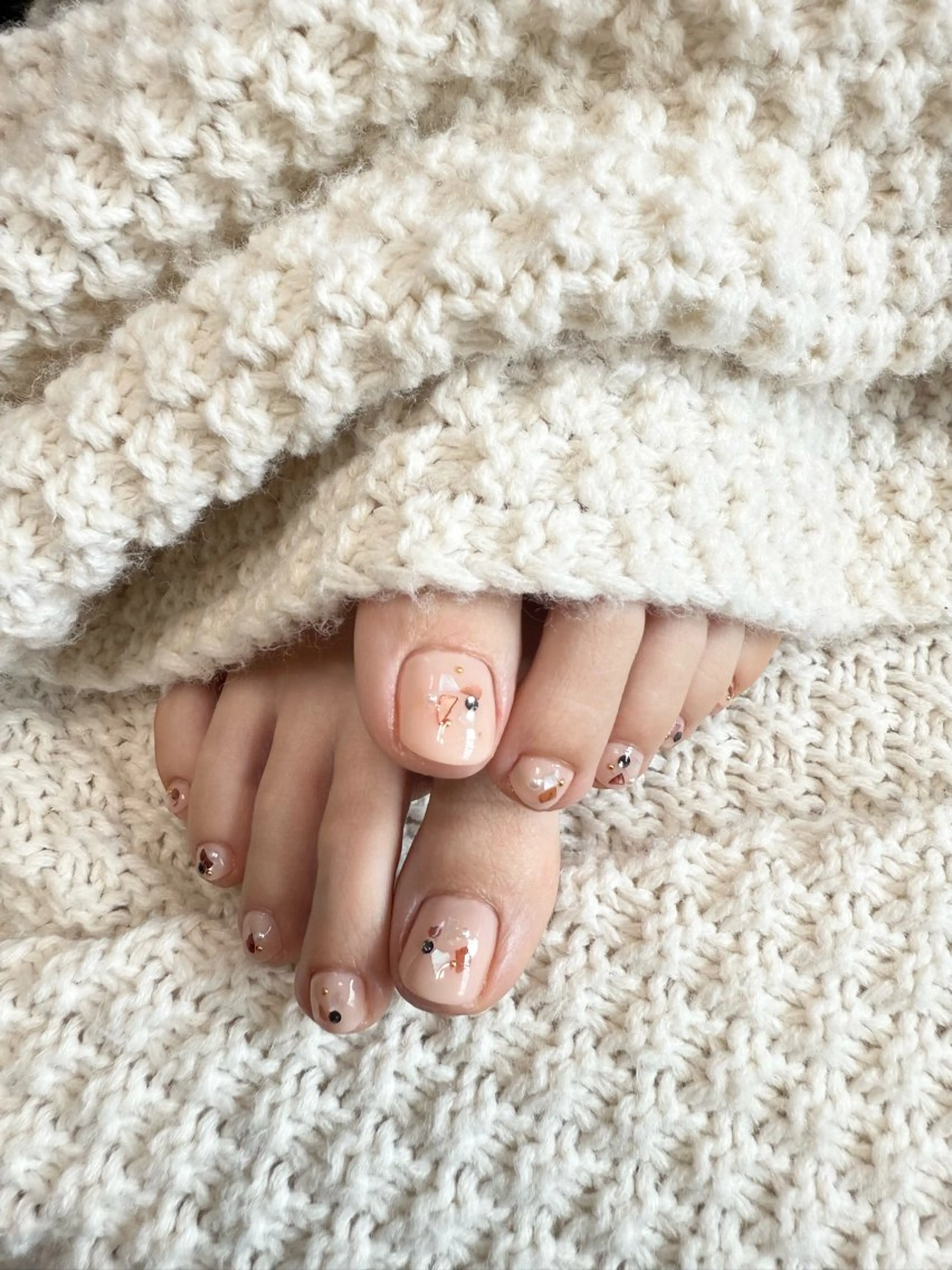 ネイル フットネイル miel nailのネイルデザイン