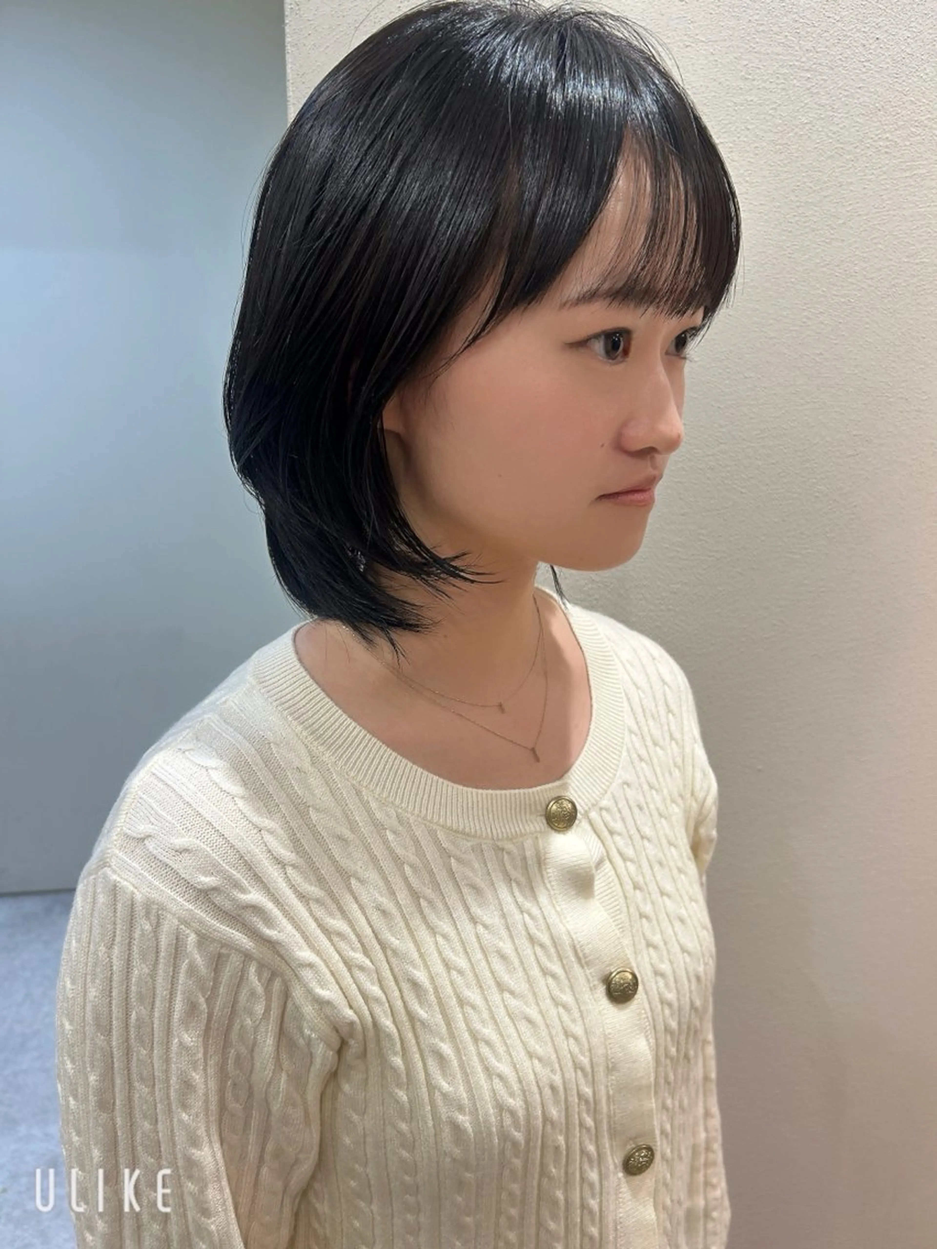 ショート ヘアアレンジ ケアカラー ボブ くびれヘア 韓国風ヘア ショートヘア カット トリートメント ヘッドスパ 久木原 ゆりのヘアスタイル