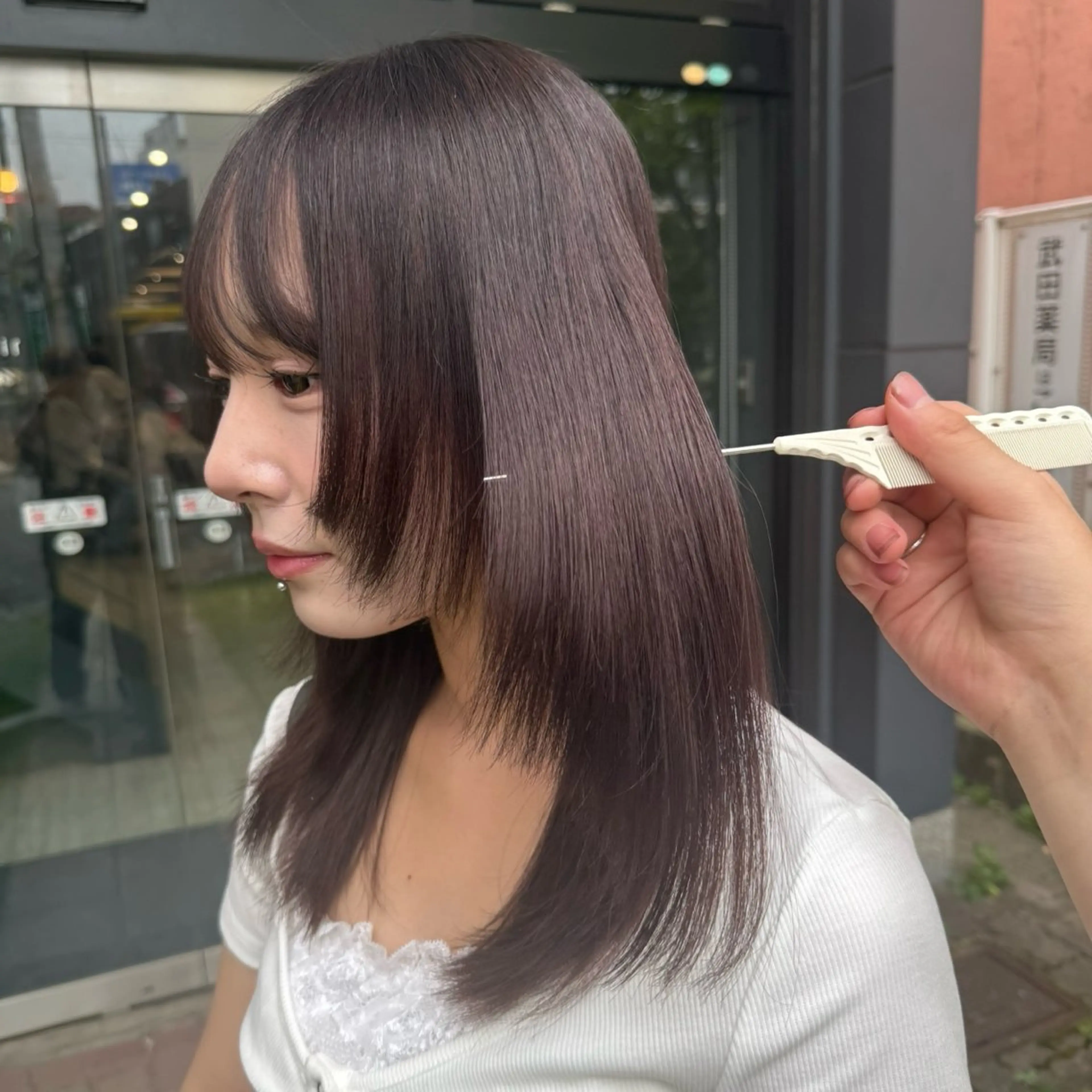 カラー ヘアカラー みなつ/郡山駅前 /似合わせカラー✨️のヘアスタイル