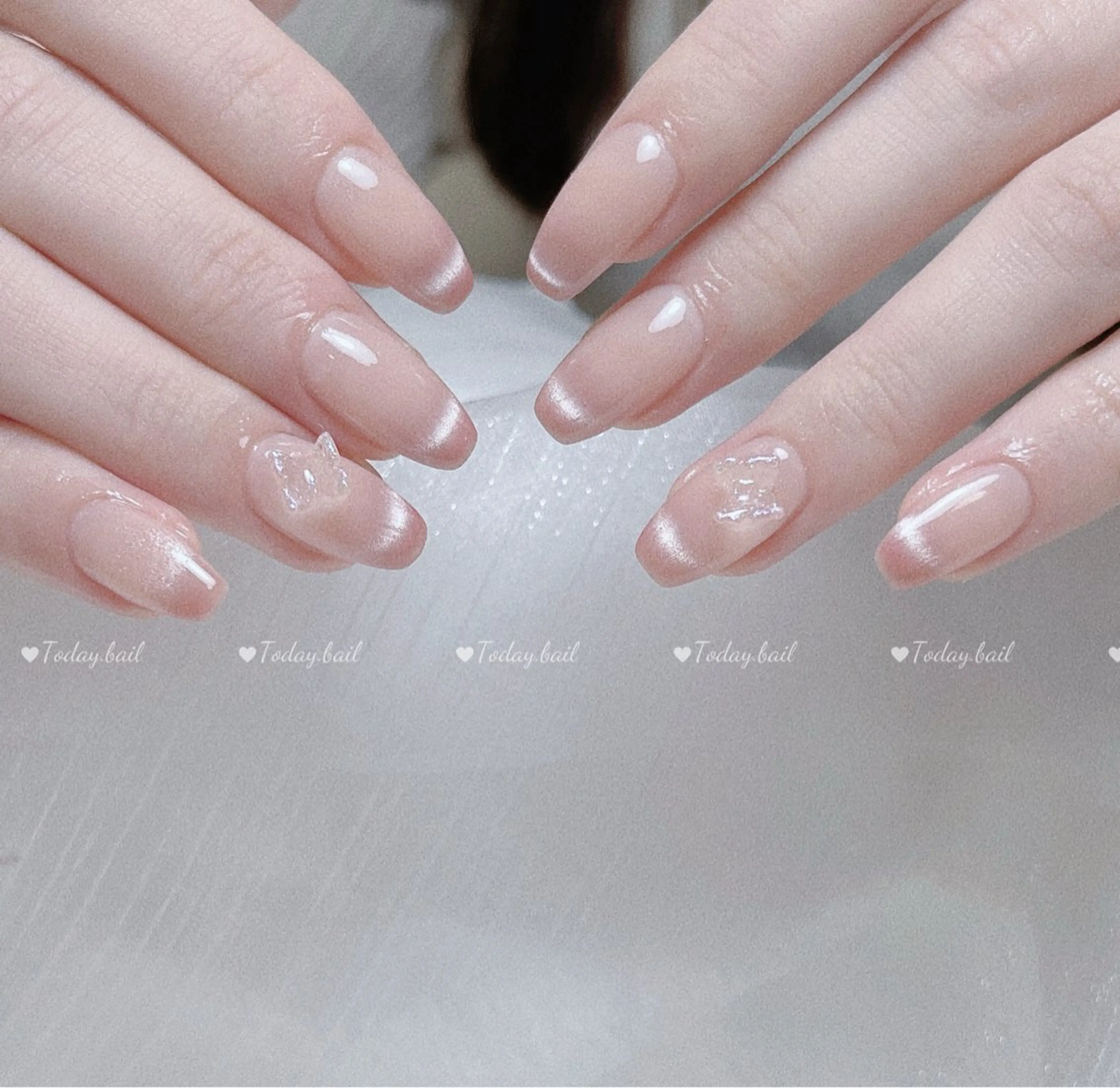ネイル ハンドネイル 🎀Today nail💅のネイルデザイン