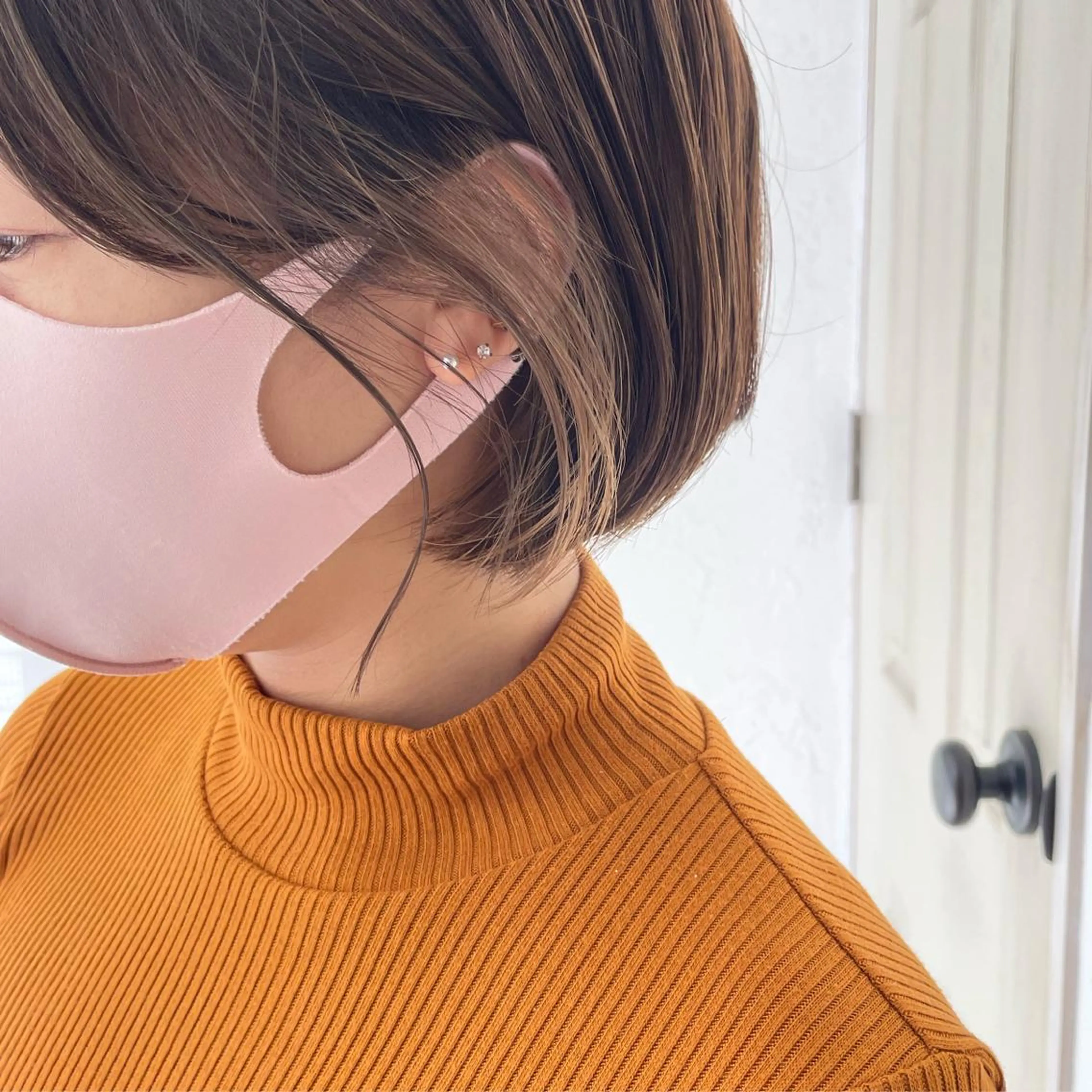 ショート fio マナミのヘアスタイル