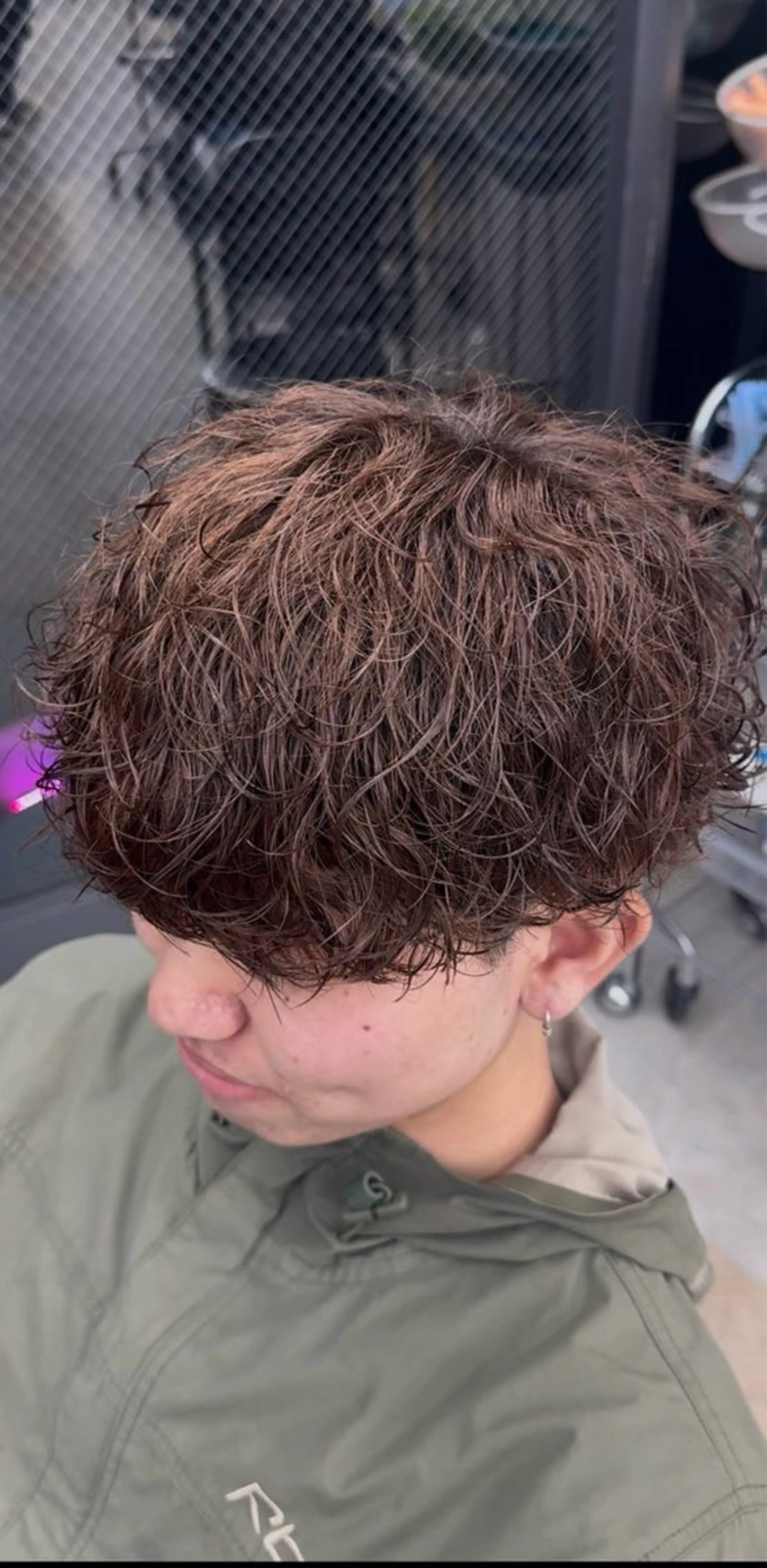 カラー パーマ メンズ メンズパーマ カット パーマ 名古屋シャドウパーマ /伊藤恵悟のヘアスタイル