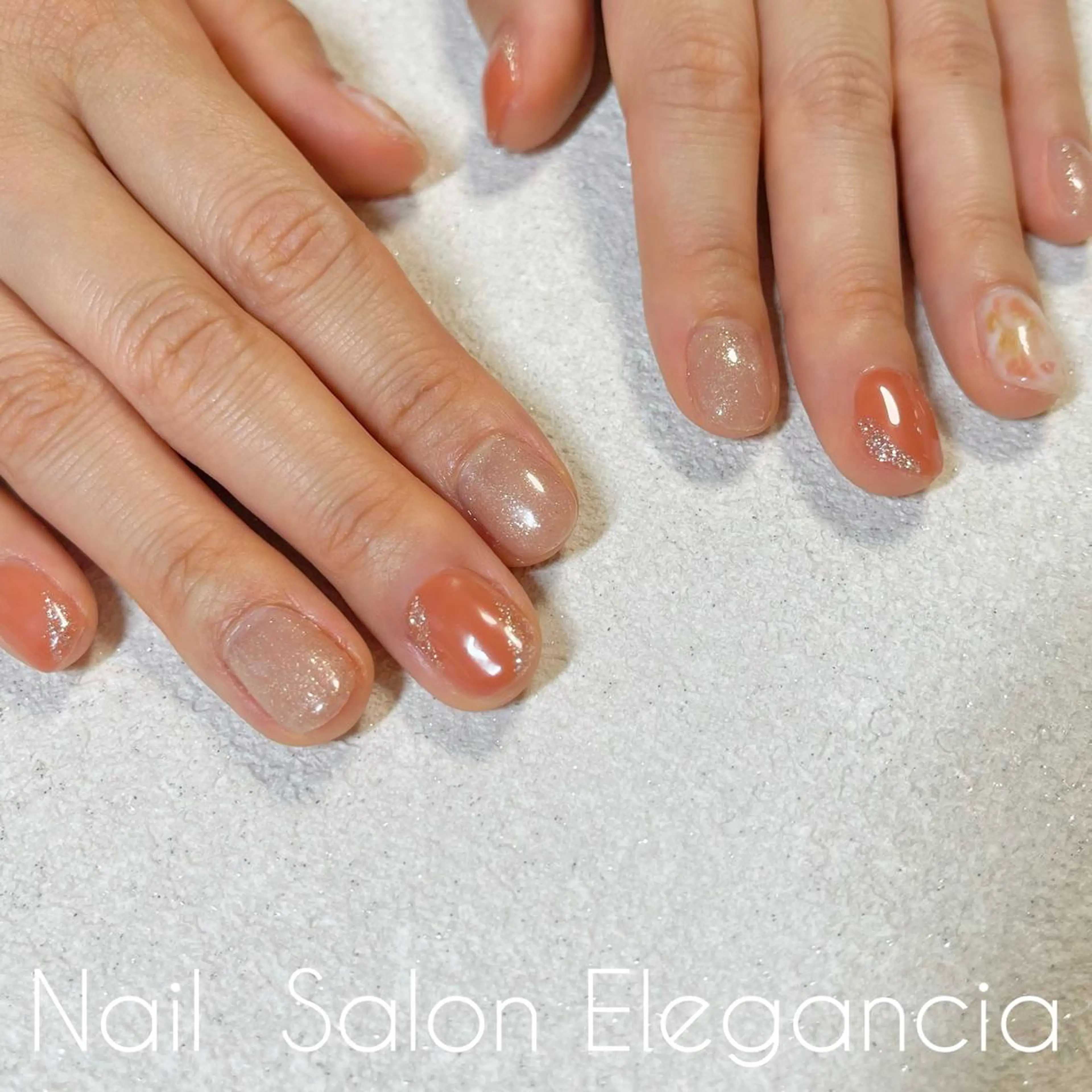 カラー ネイル ハンドネイル Elegancia. Hiromiのネイルデザイン