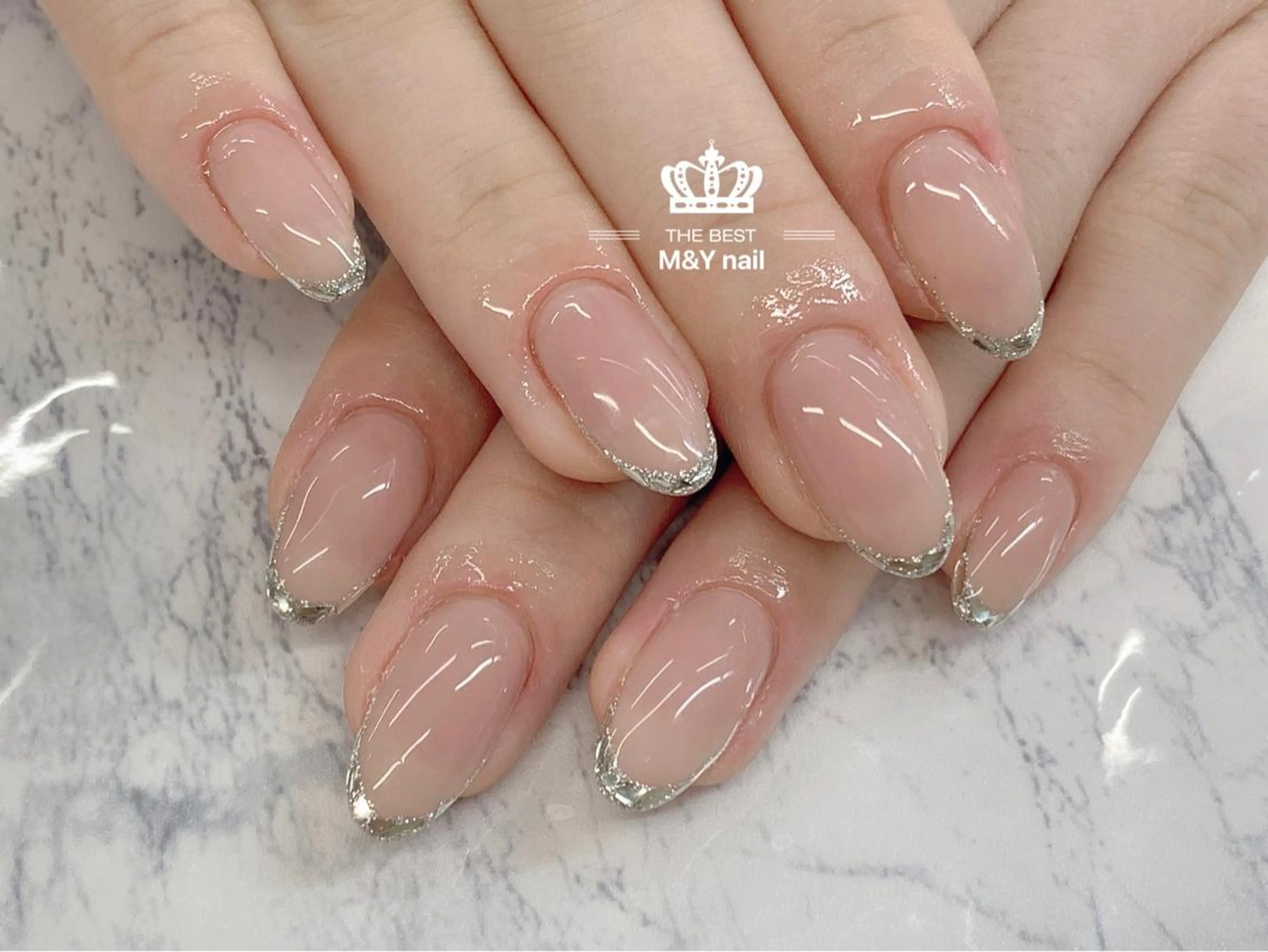 ネイル フレンチネイル ハンドネイル M&Y NailSalonのネイルデザイン