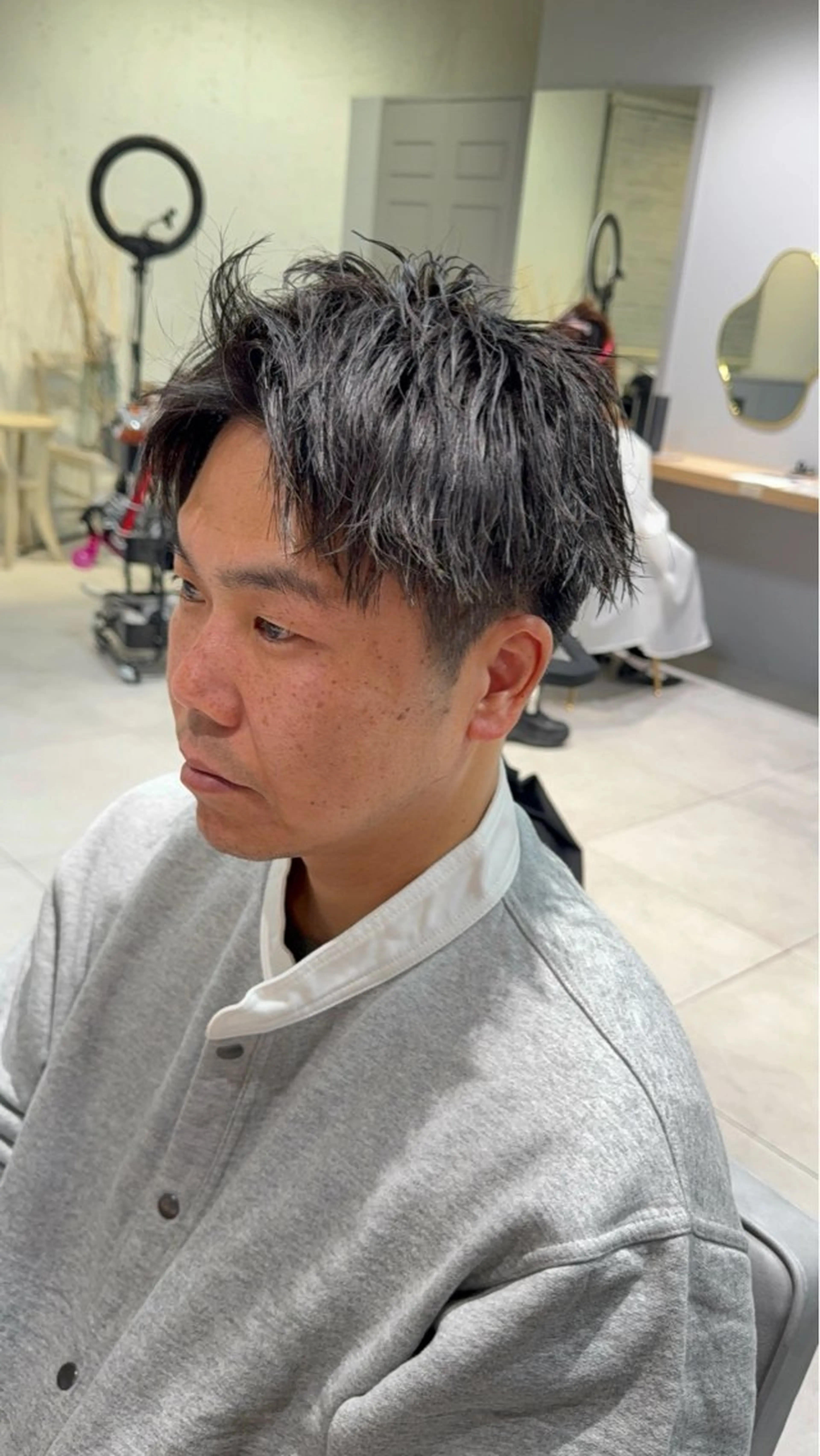 メンズ メンズベリーショート NEXTzer0 メンズカット/パーマのヘアスタイル