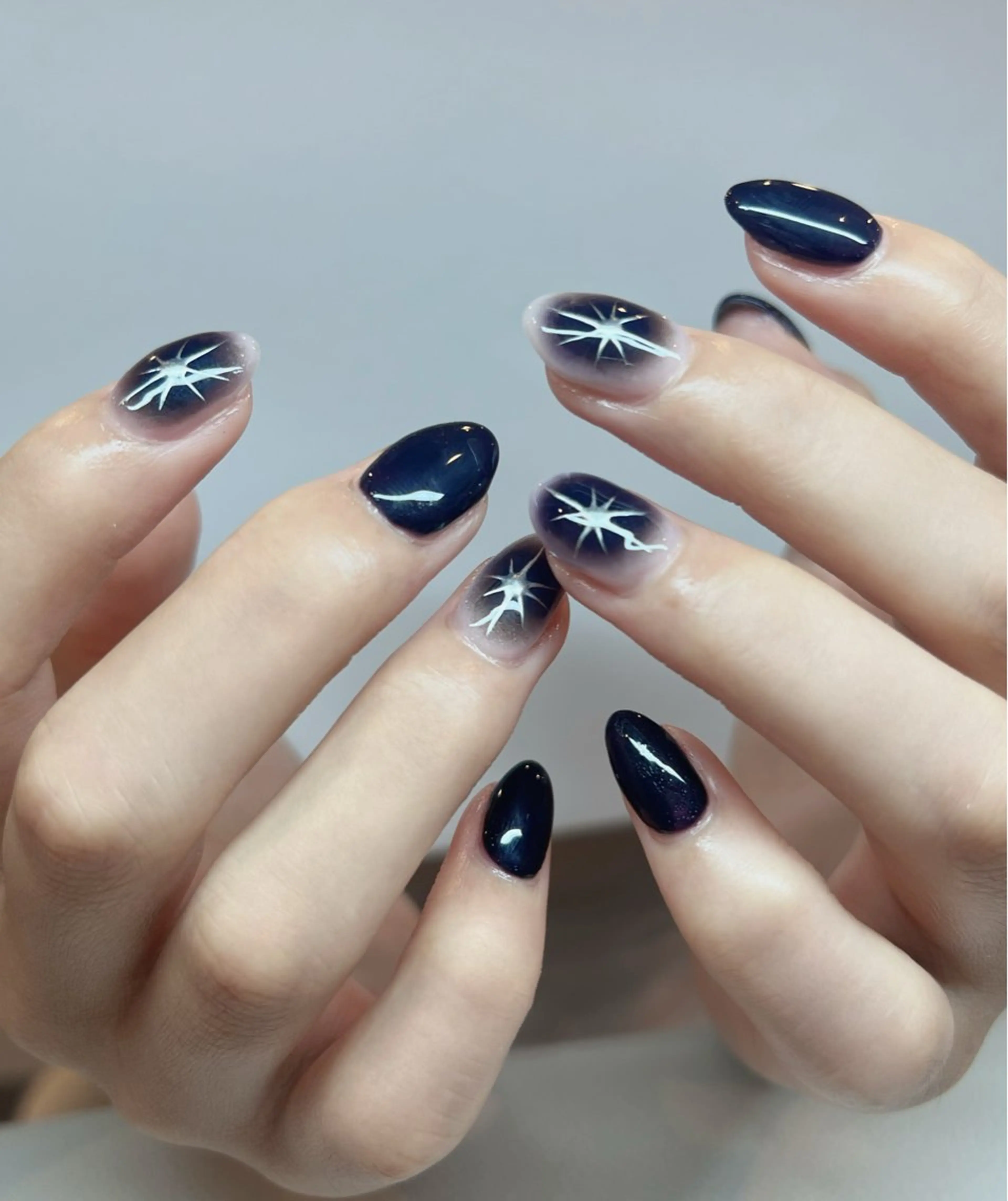 ネイル チークネイル フットネイル フレンチネイル グラデーション キラキラネイル ハンドネイル RUBY Nail 日暮里店のネイルデザイン