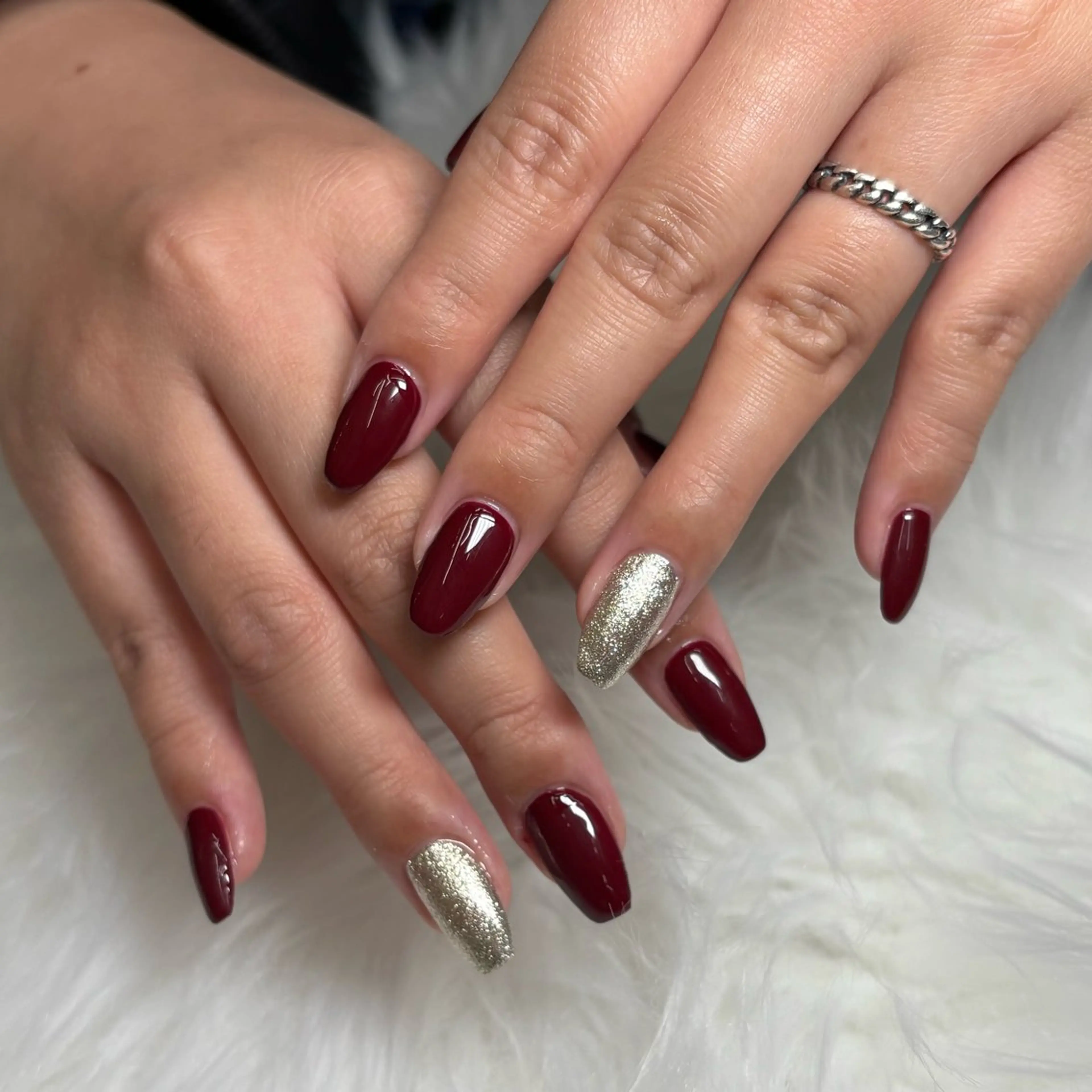 ネイル ワンカラーネイル ハンドネイル E大和八木 miyuのネイルデザイン