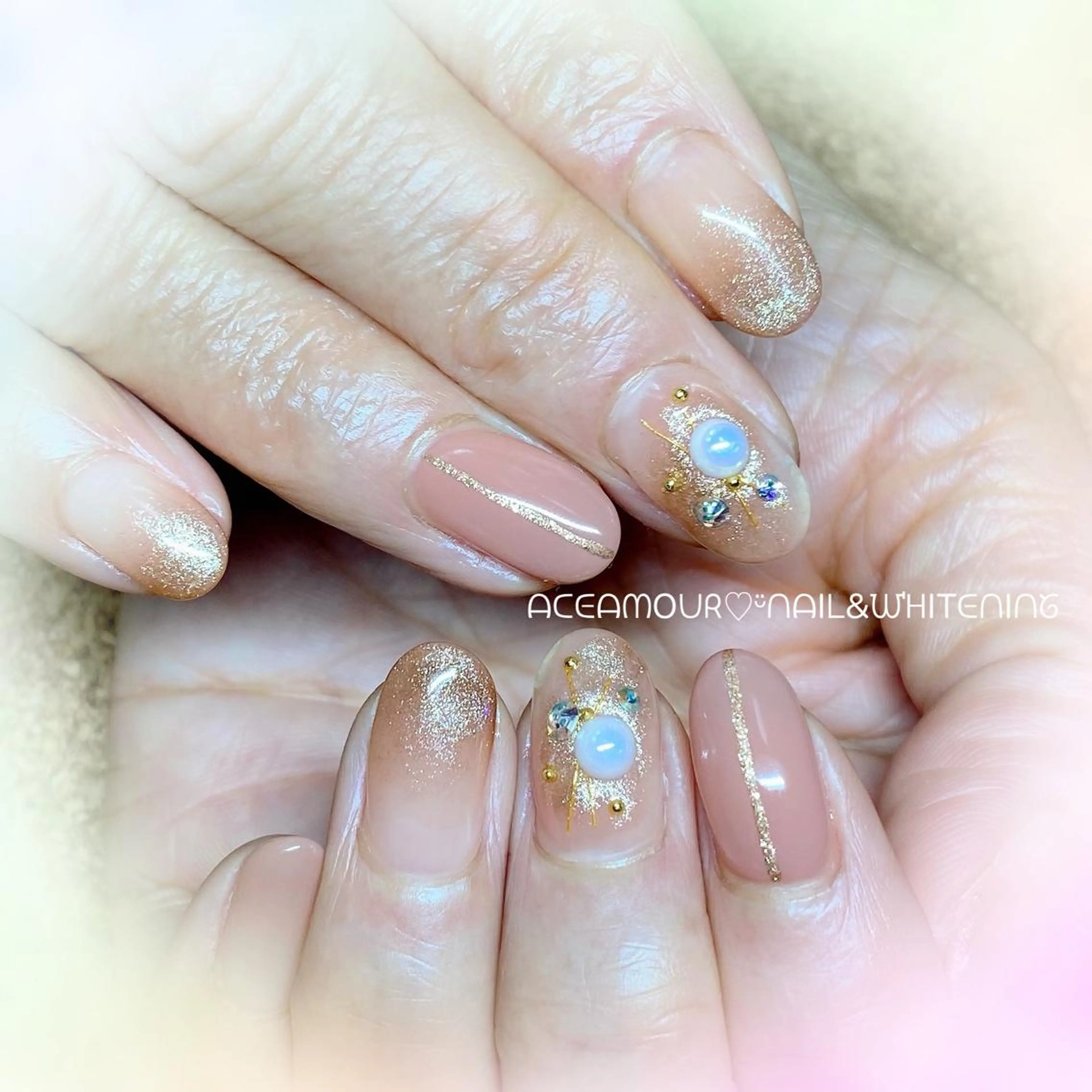 ネイル ネイル/耳つぼ /新ホワイトニングのネイルデザイン