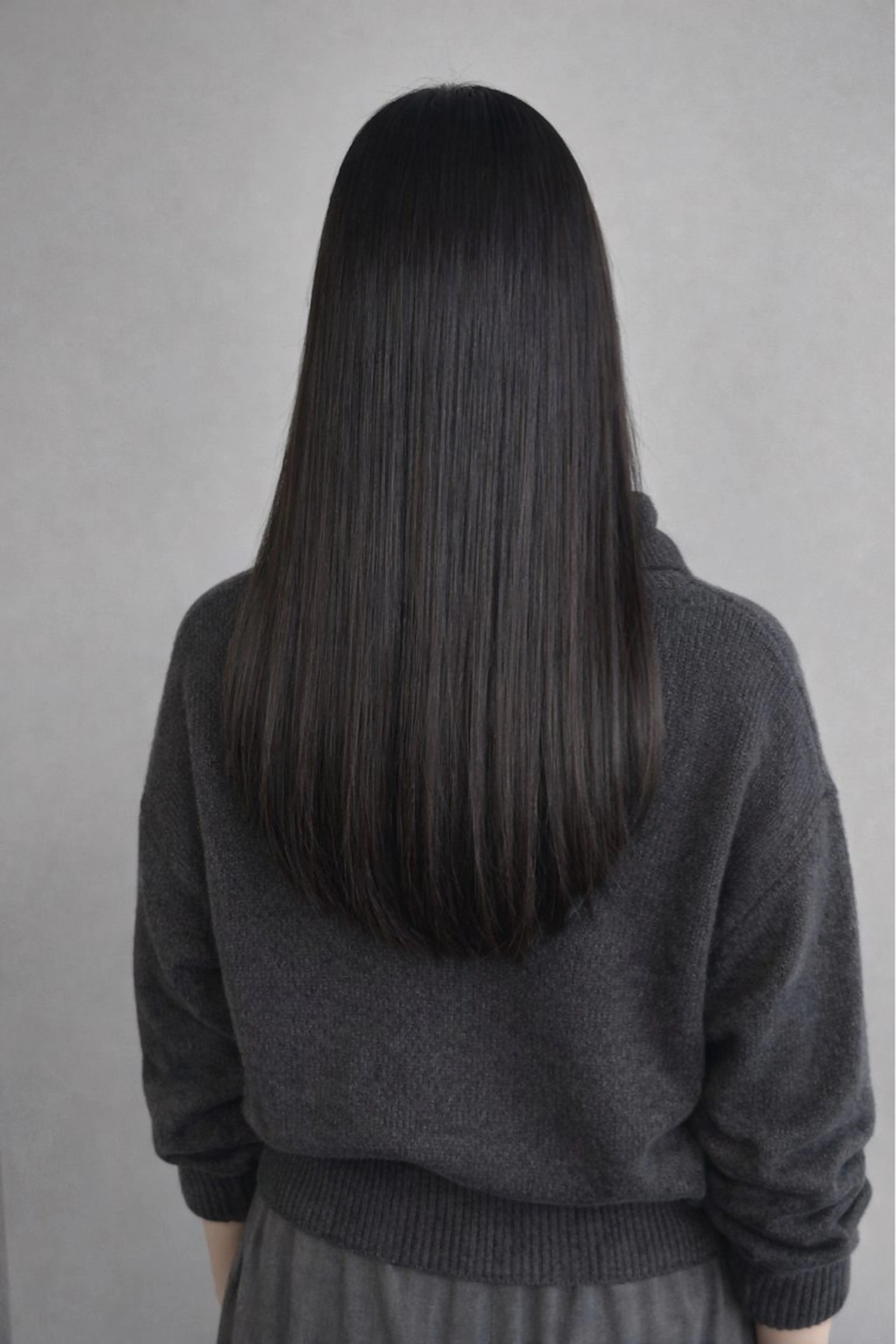 ロング パーマ カット 縮毛矯正 トリートメント よしなり あみのヘアスタイル