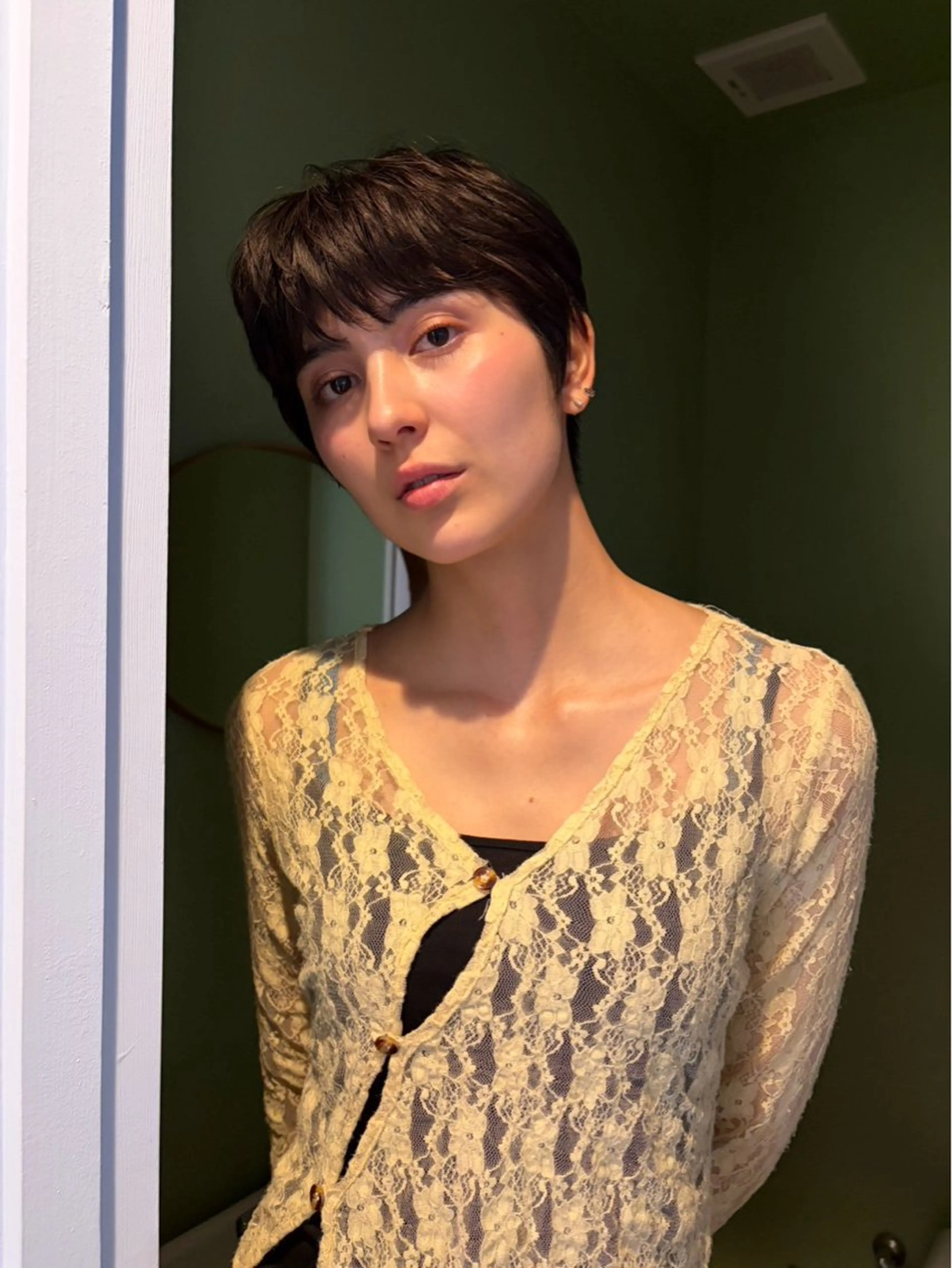 ショート カラー Wカラー/レイヤー /ボブ/otohaのヘアスタイル