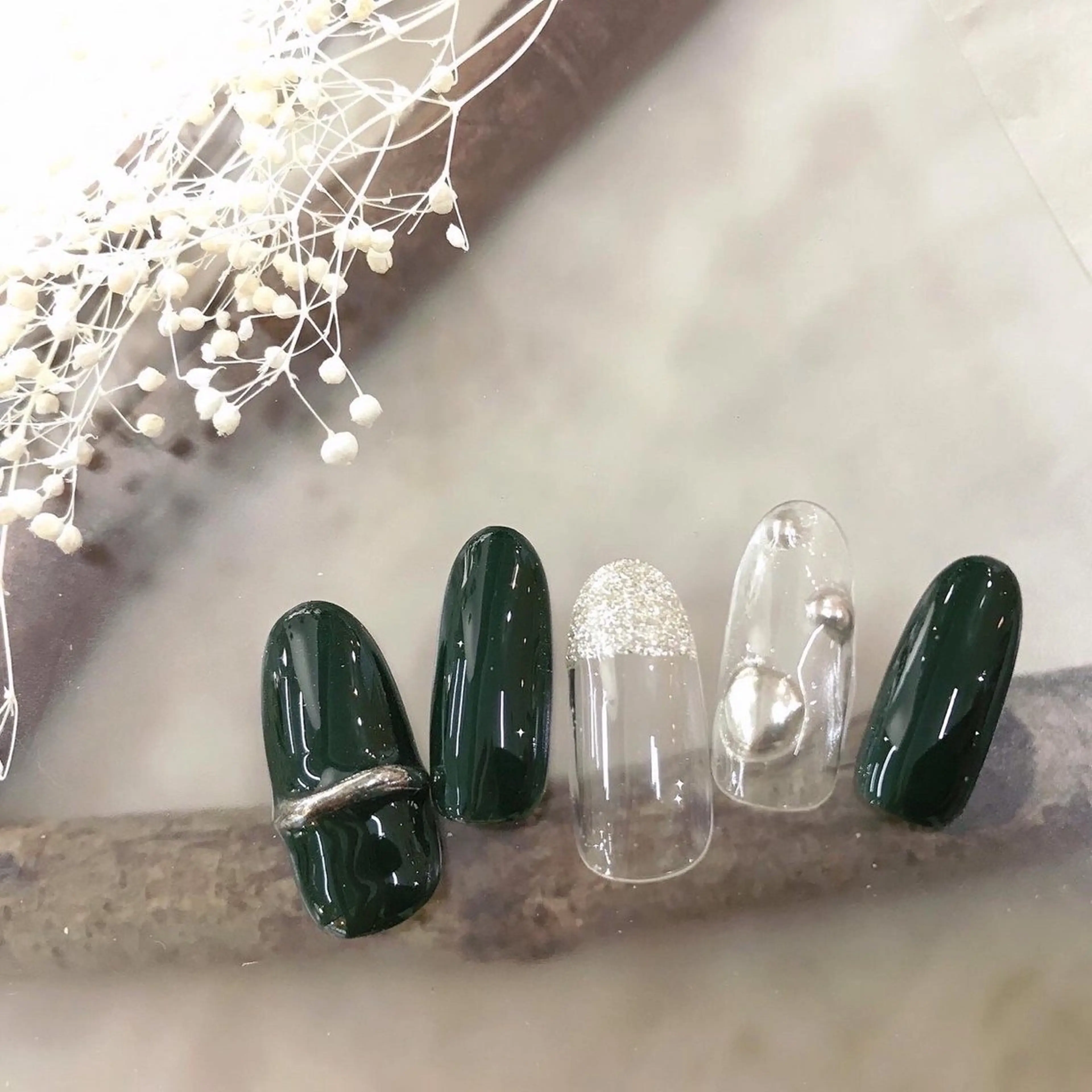 ネイル アートネイル ネイルチップ ⭐︎休業中の練習⭐︎ JNA認定講師髙橋のネイルデザイン