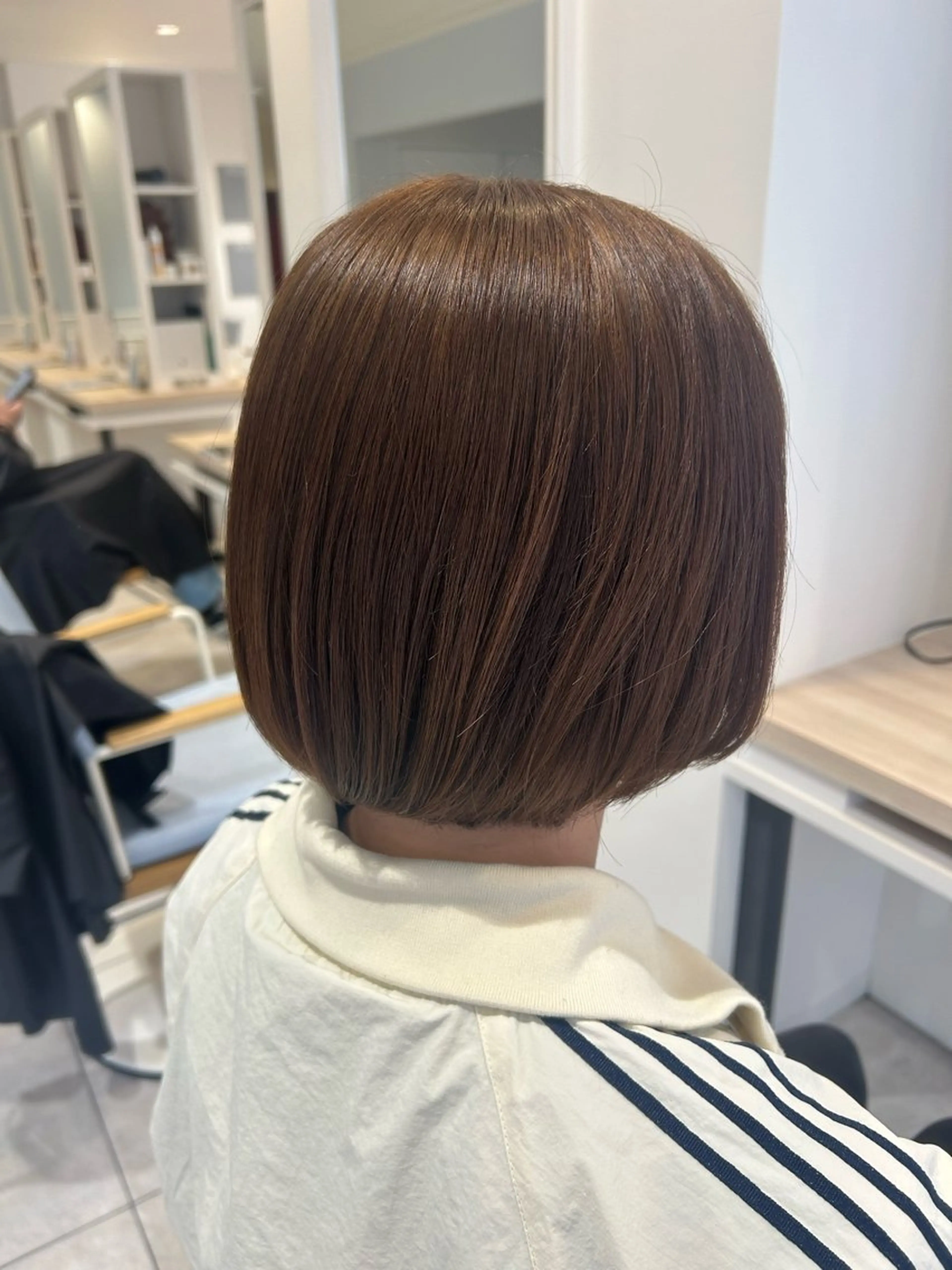 ショート カラー ボブ 《.Xian》ミサキ /艶髪/メンズパーマのヘアスタイル