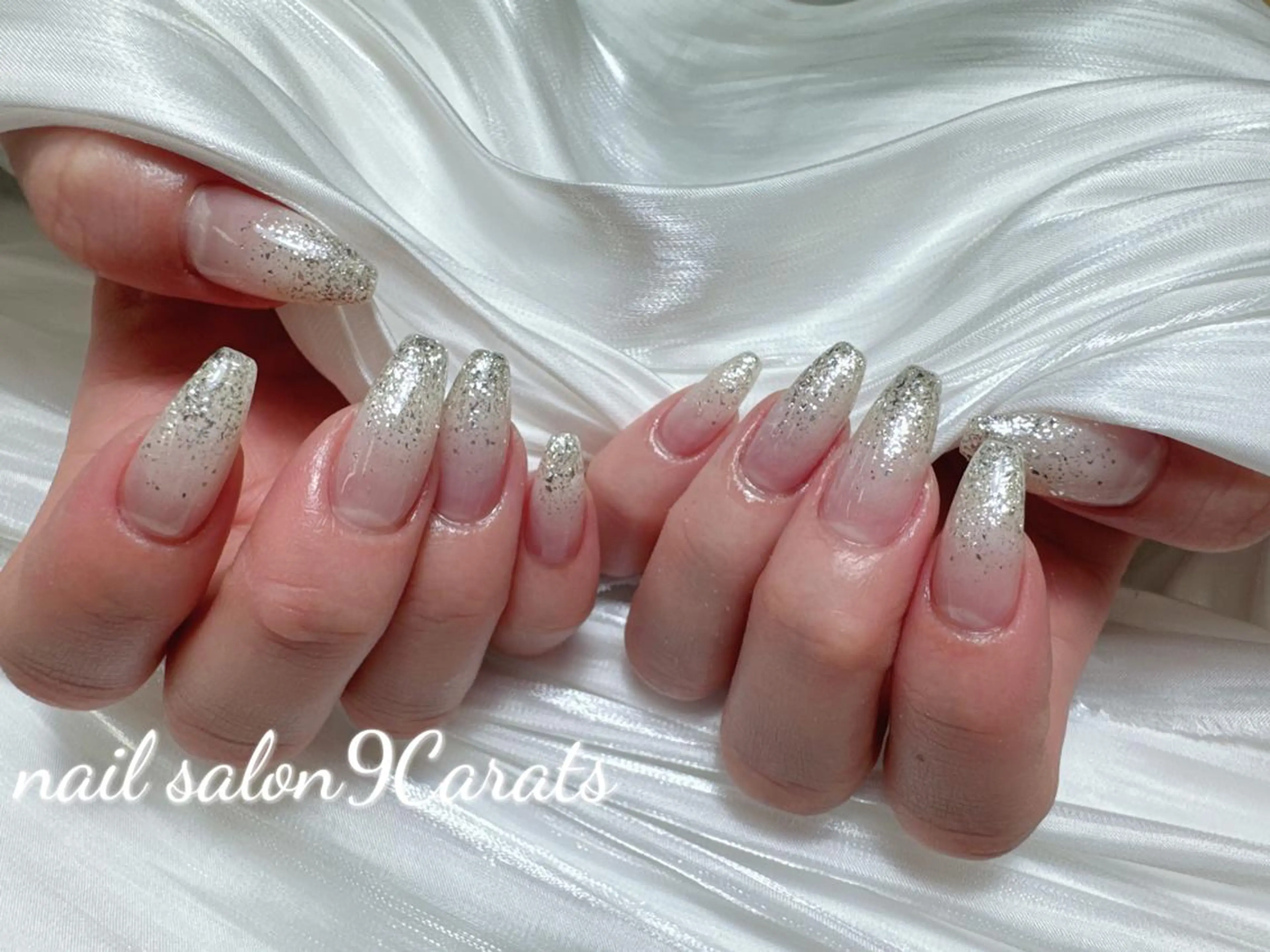 ネイル 💜ワンホンネイル ナインカラット💎のネイルデザイン