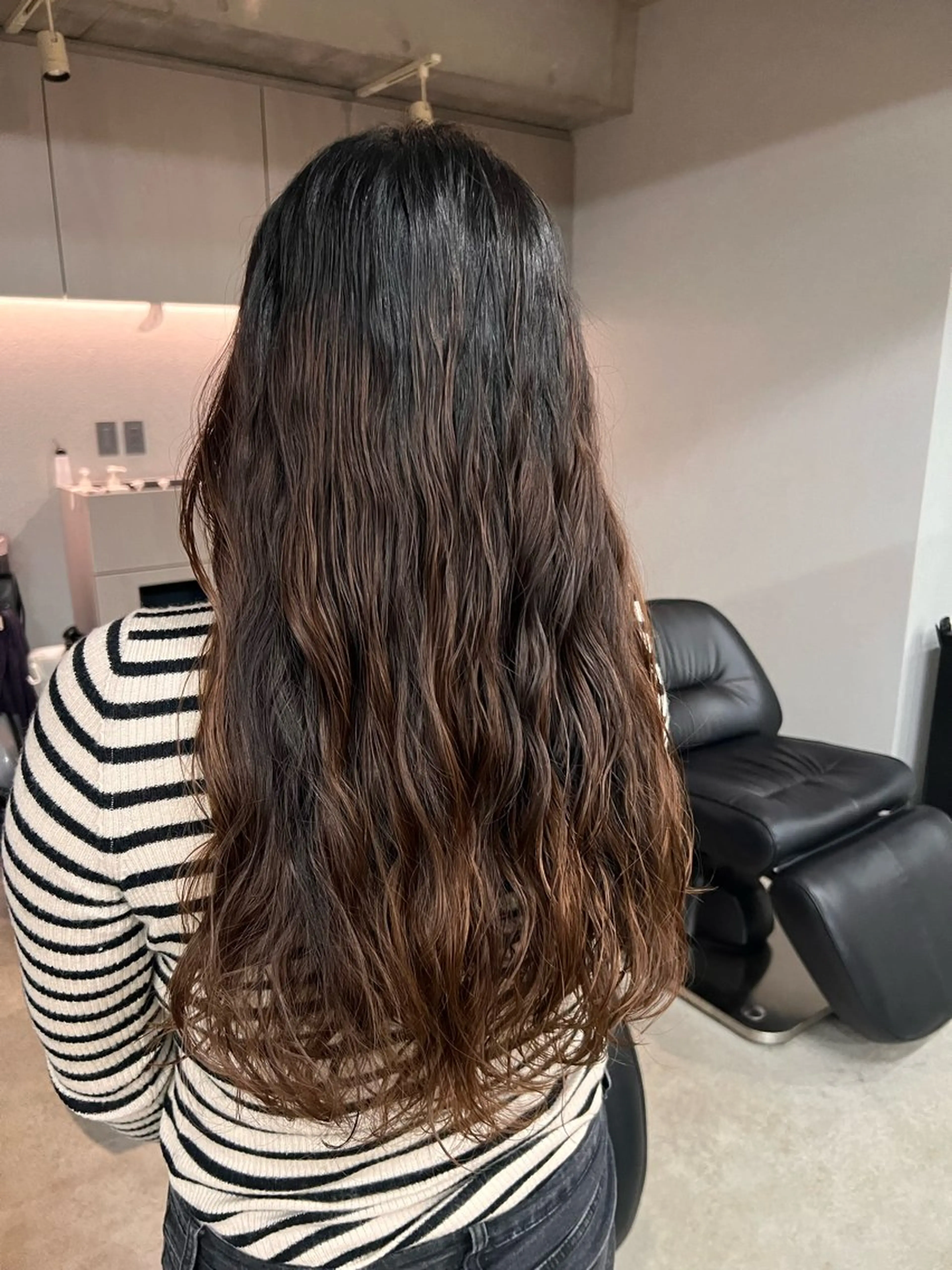 ロング パーマ ショートボブ/ ウルフ/表参道のヘアスタイル