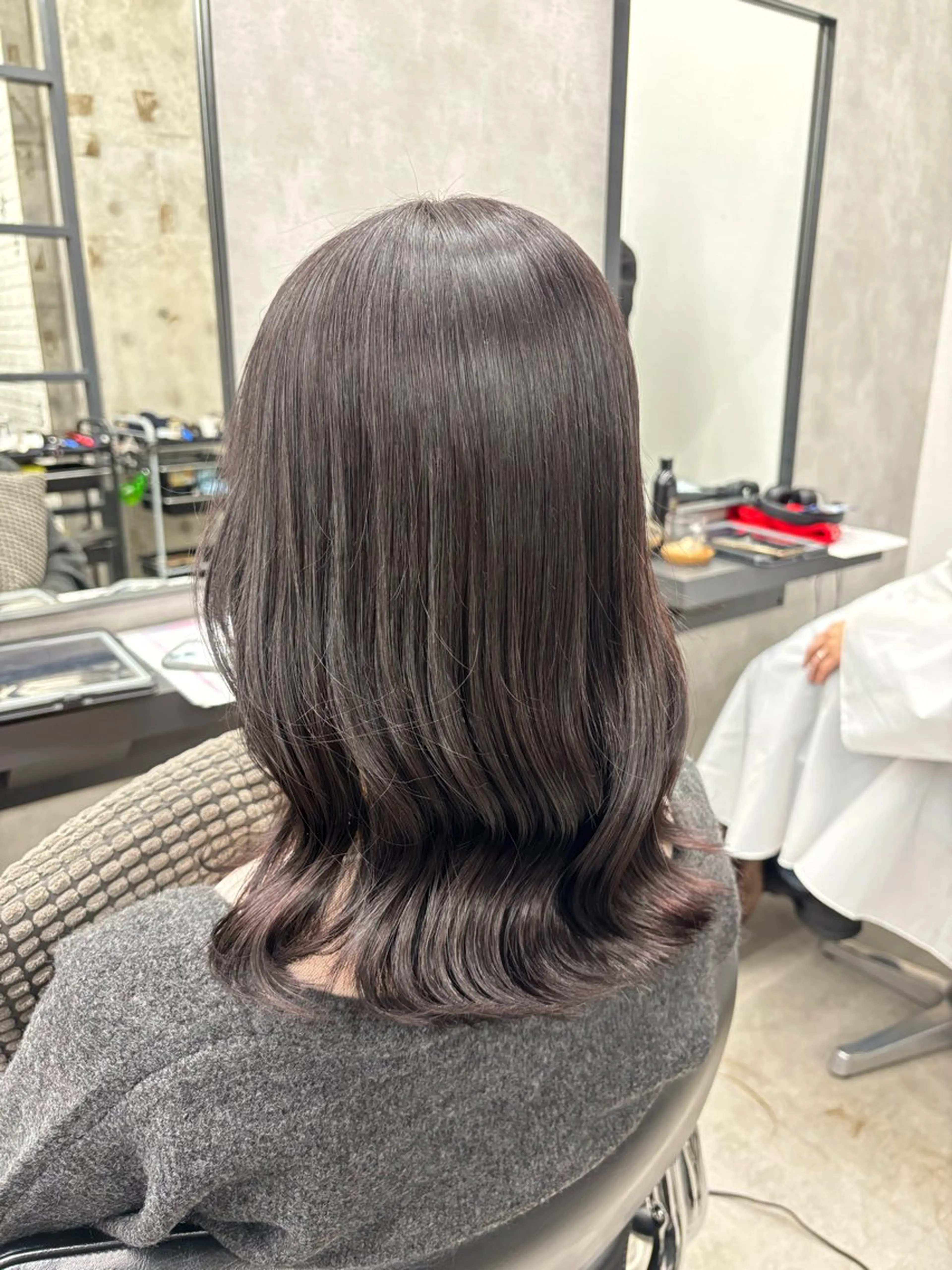ロング カラー 髪質改善 縮毛矯正 トリートメント すぐ巻ける縮毛矯正 🍀勝倉　麗のヘアスタイル