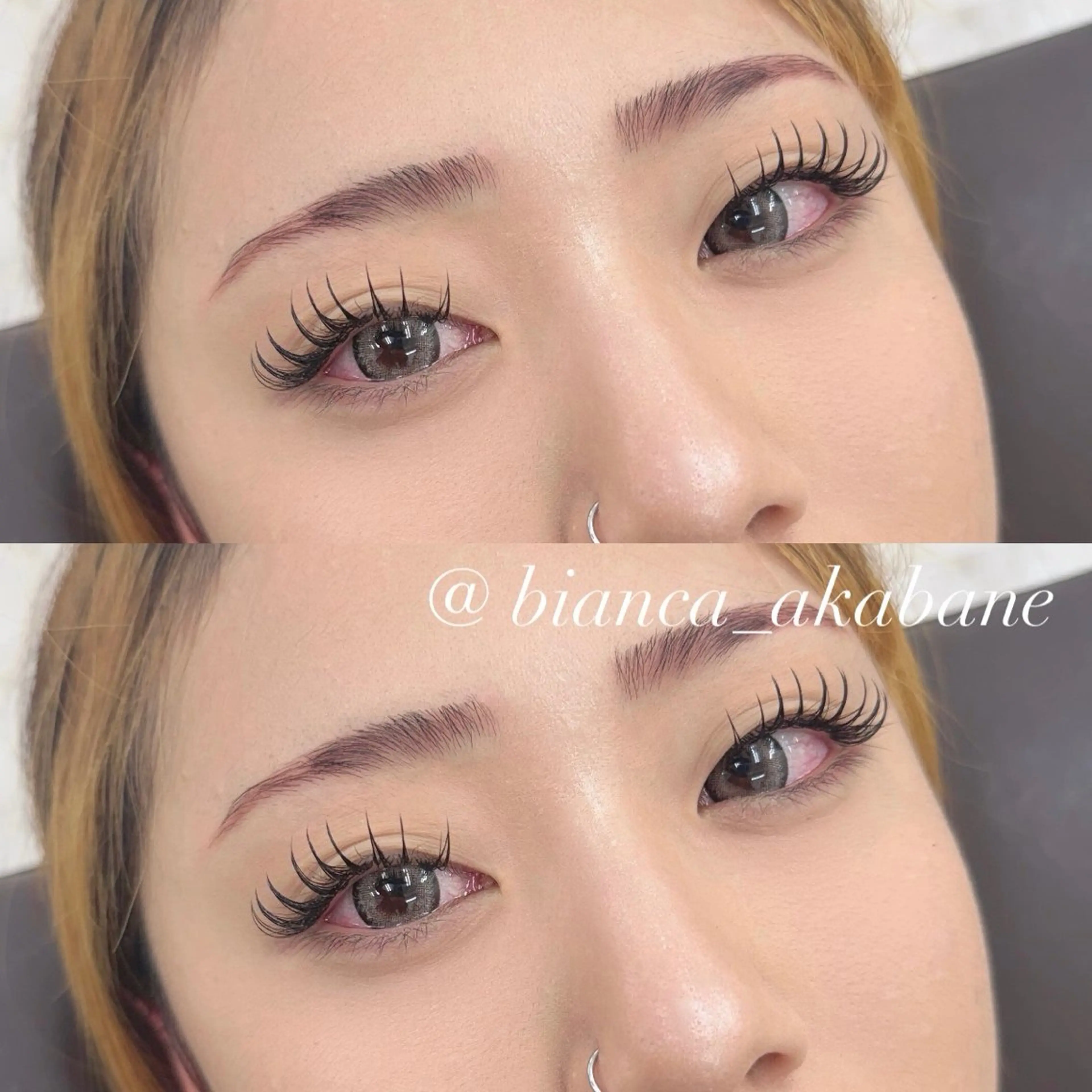 🎀フラットラッシュ 140~160本🎀束感仕上げの写真