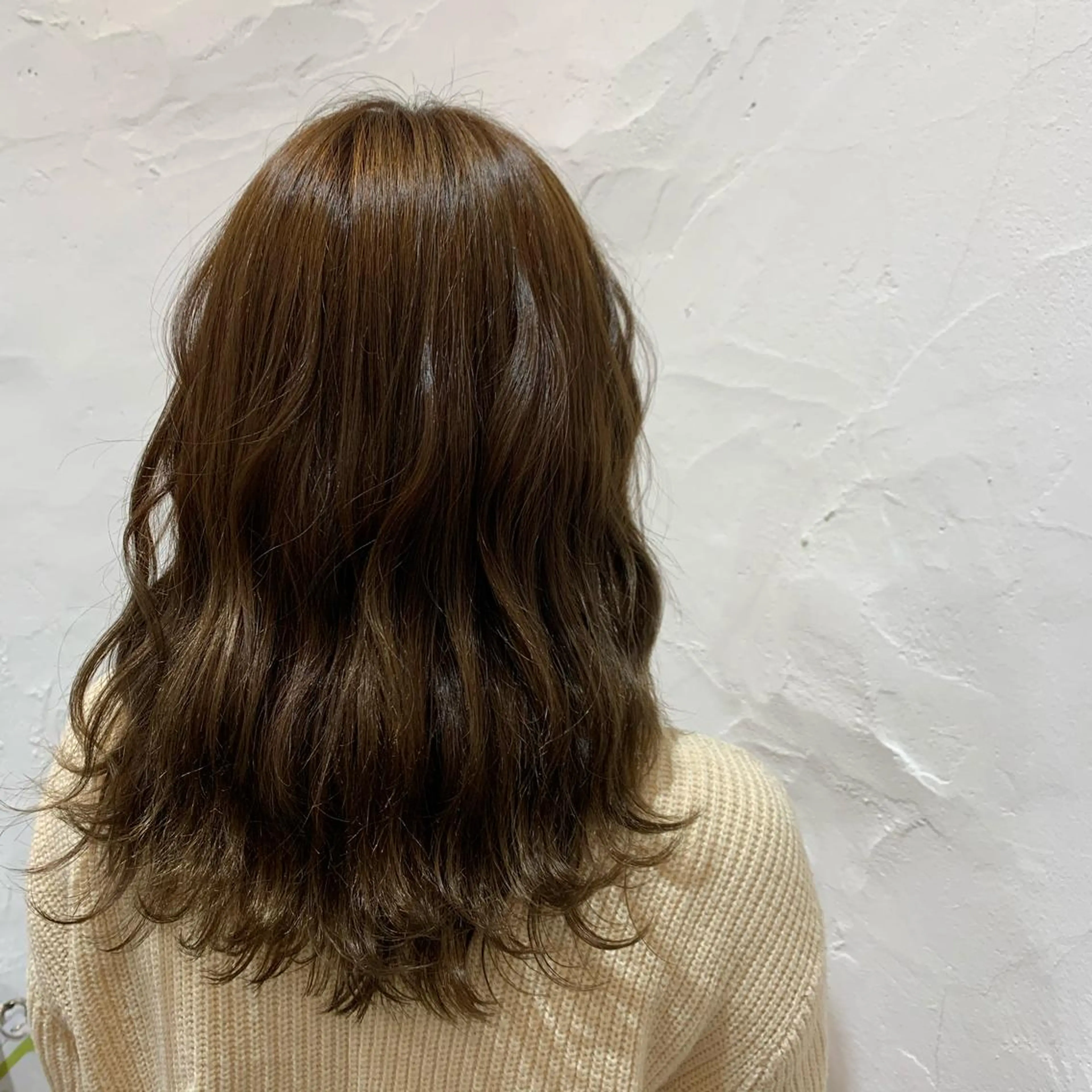 ロング カラー 吉田 夢のヘアスタイル