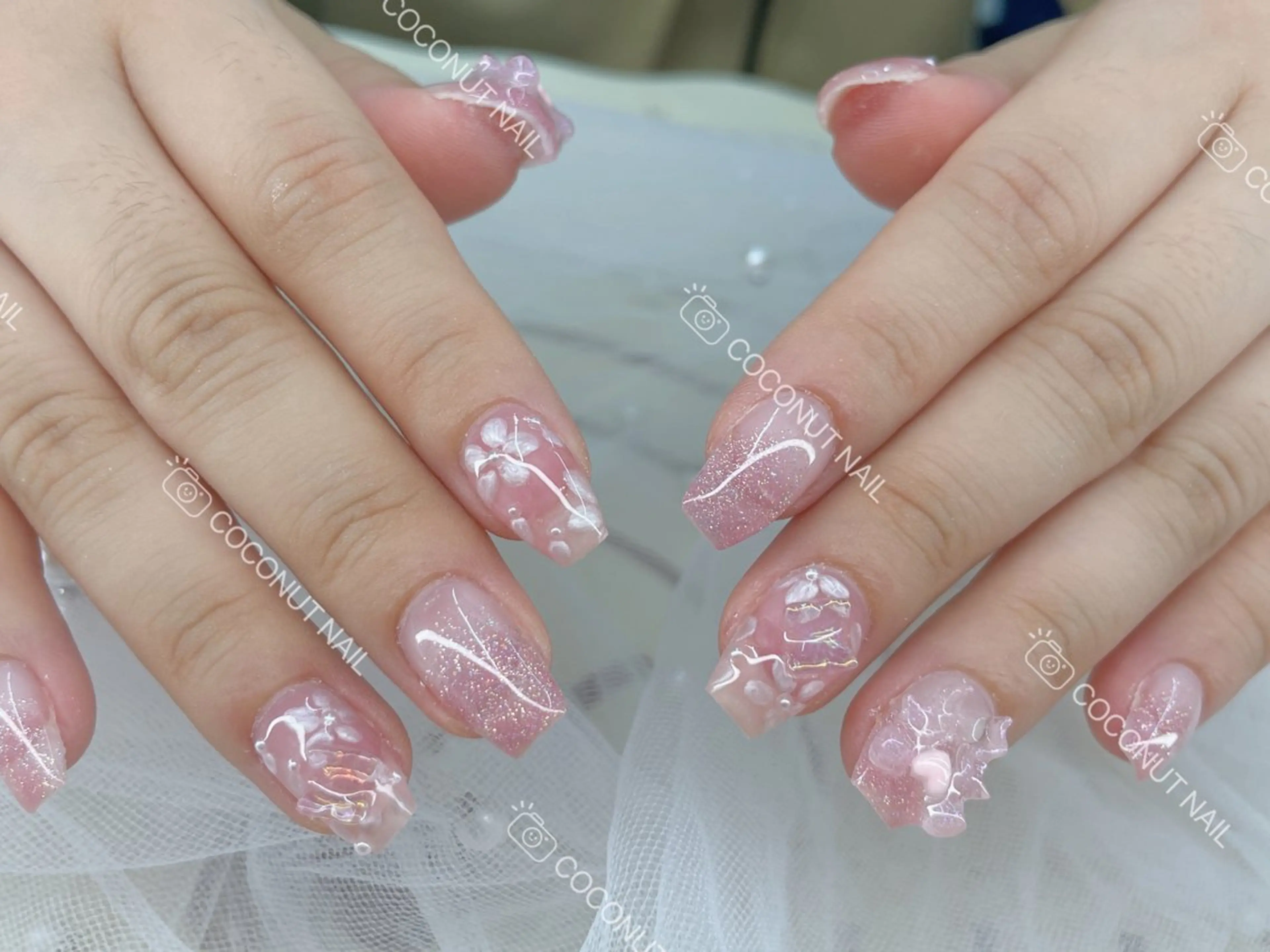 ネイル 神田 ココナッツのネイルデザイン