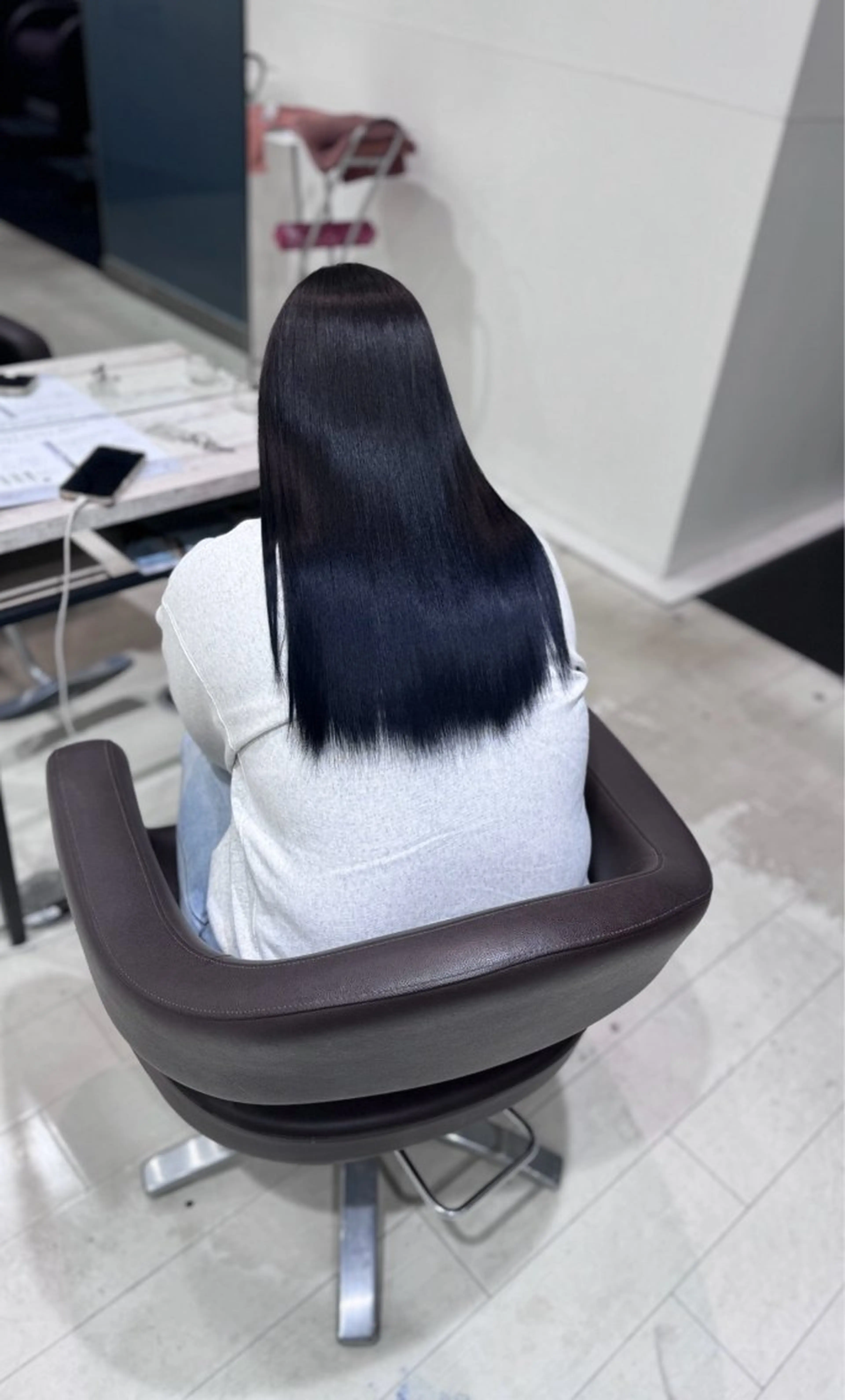 ロング 西川 凌摩のヘアスタイル