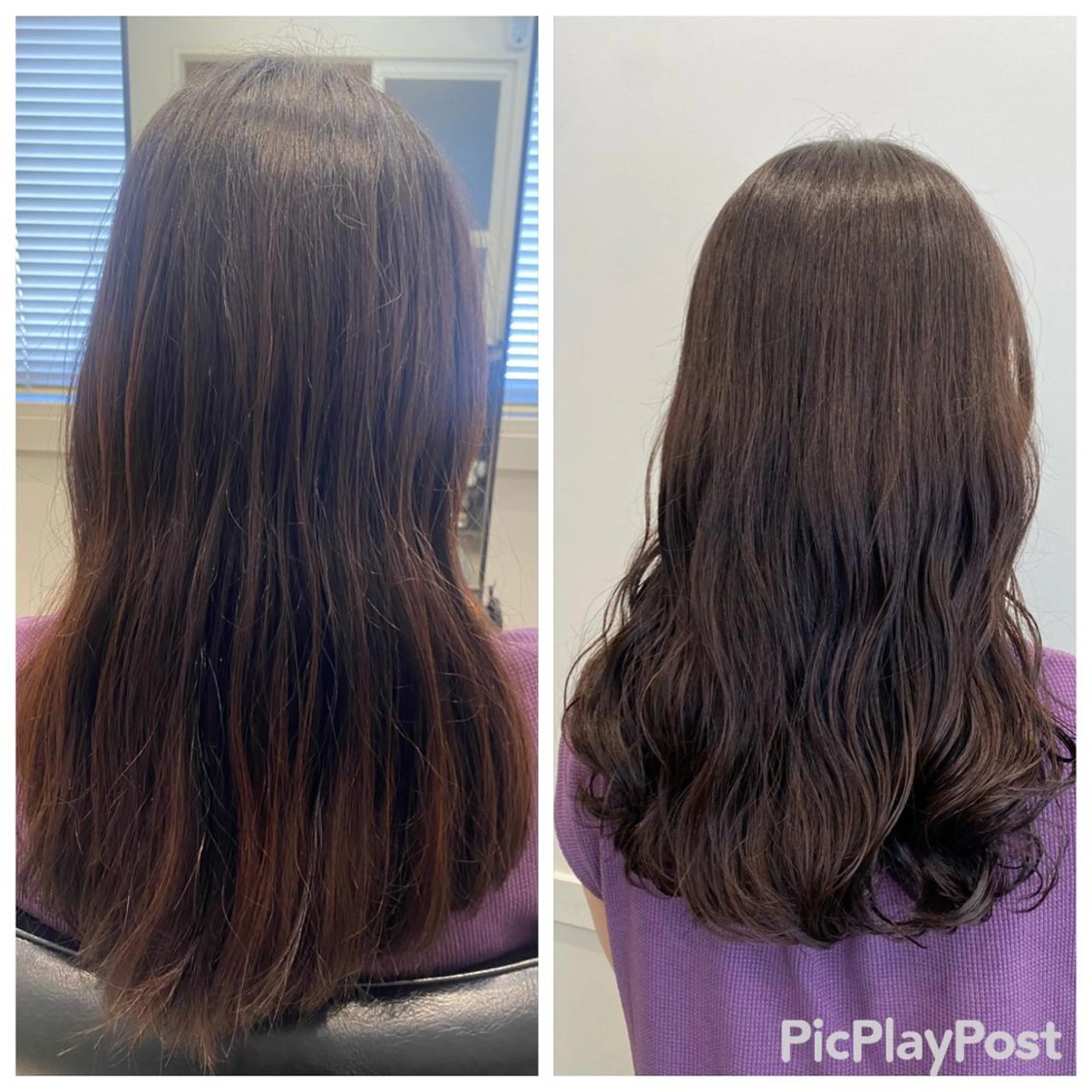 10​〜​20代限定✨縮毛矯正＋デジタルパーマ＋カット＋カラー＋髪質改善トリートメント✨癖があってもパーマをかけたい人へ✨の写真