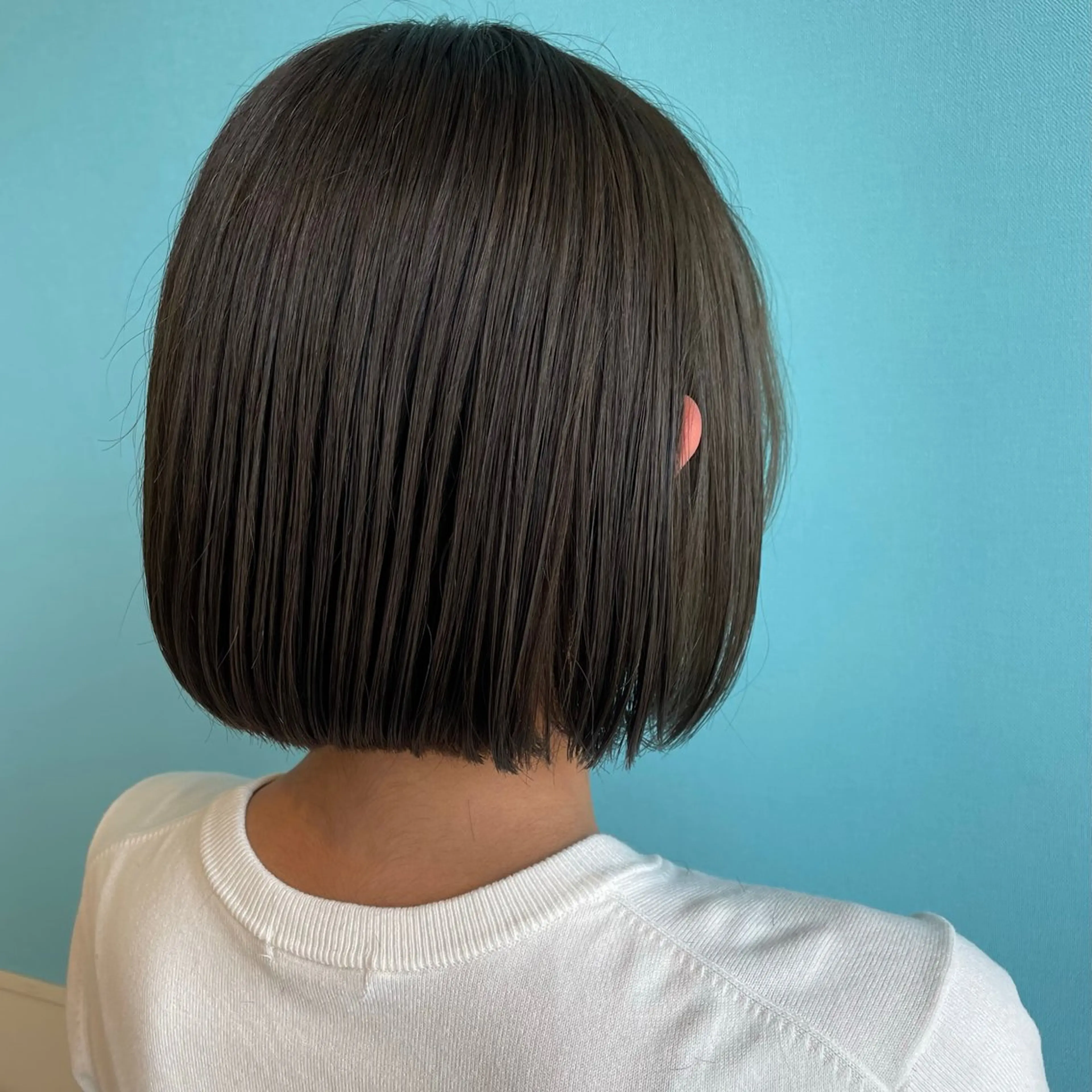 ミディアム カット ヘアカラー トリートメント 日置 大智のヘアスタイル