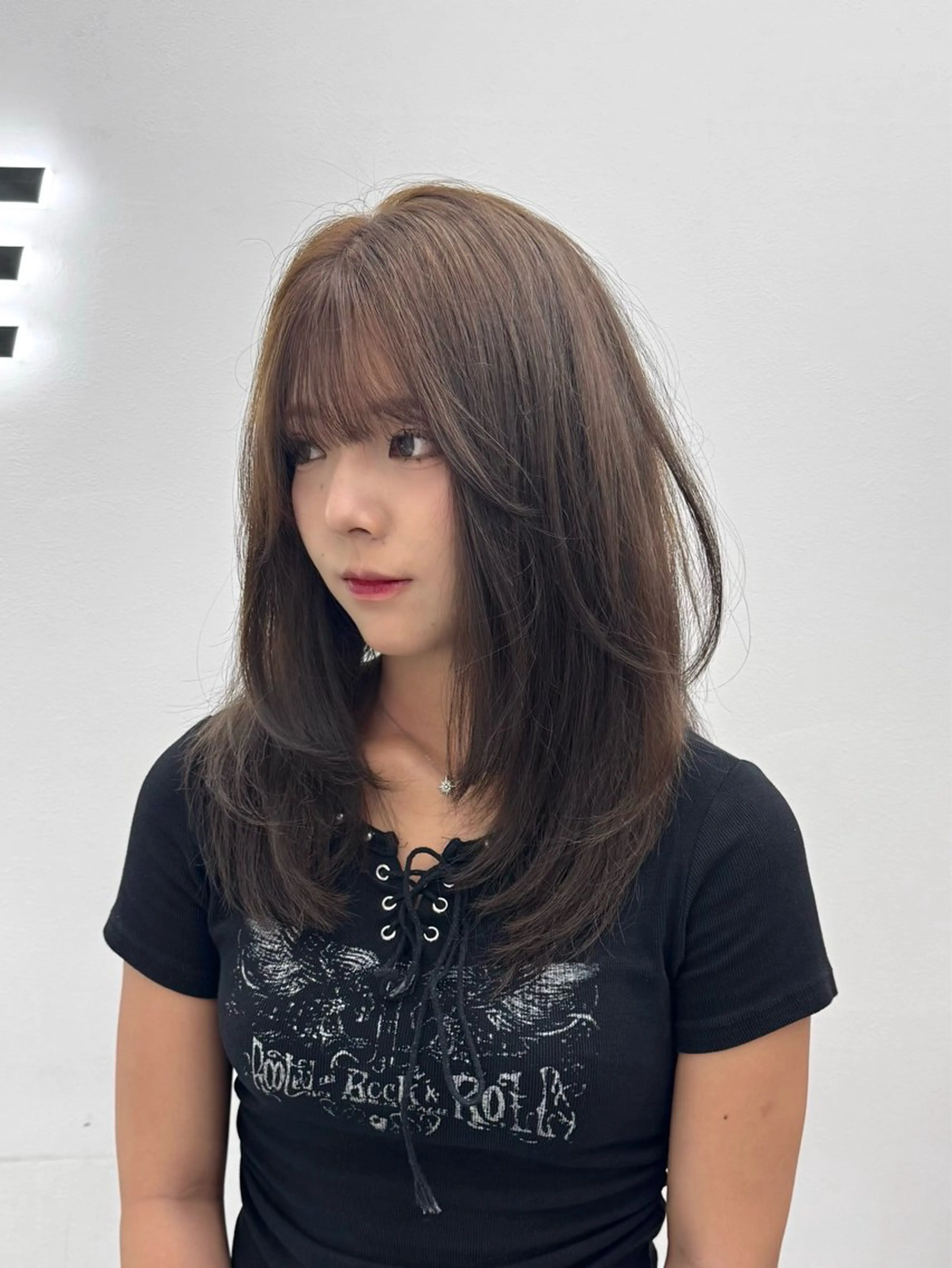 セミロング レイヤーカット カット ヘアカラー トリートメント 韓国系支持率No.1 レイヤー特化/きょうのヘアスタイル