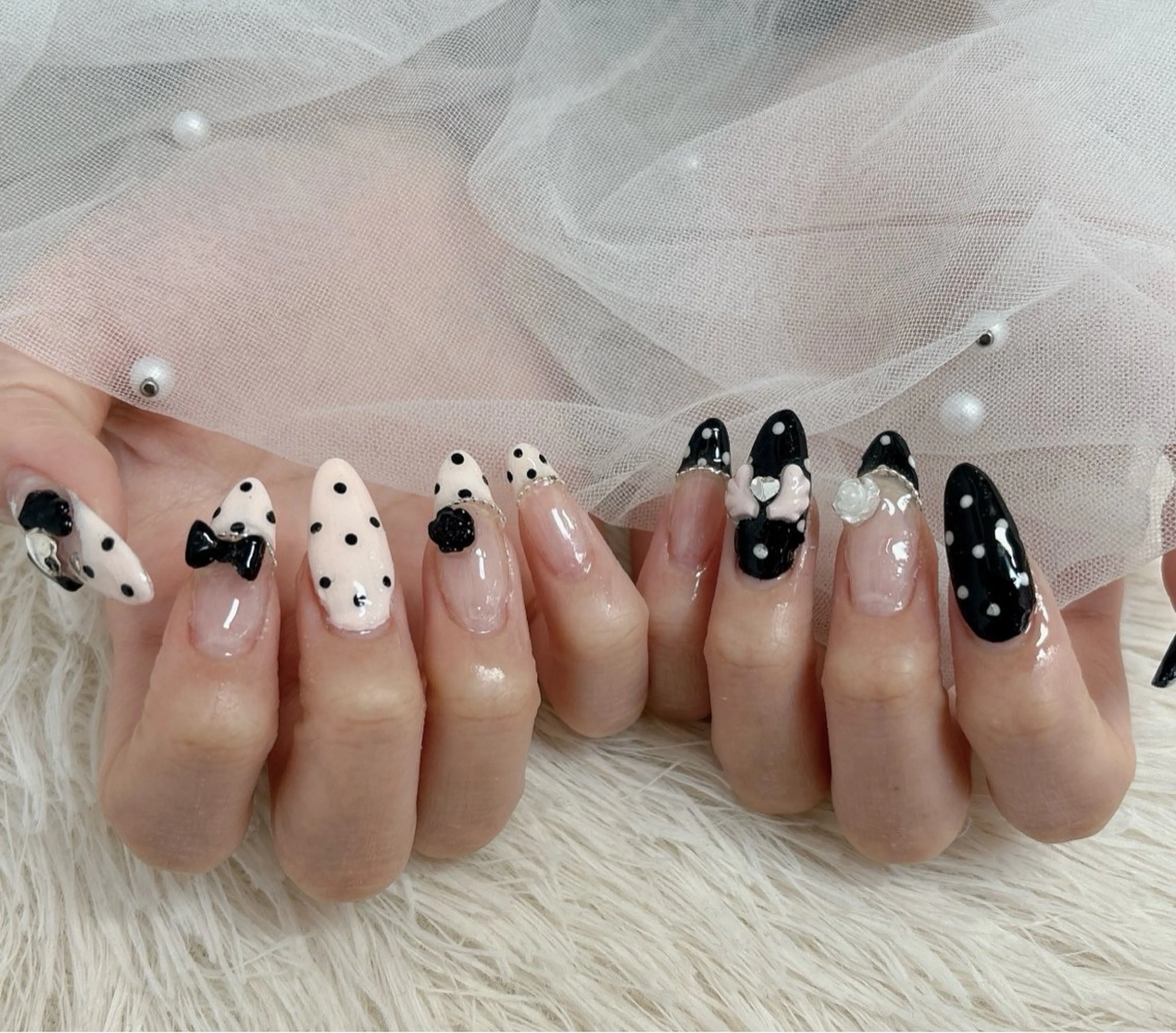 ネイル ドット ハンドネイル nail salon はるりのネイルデザイン