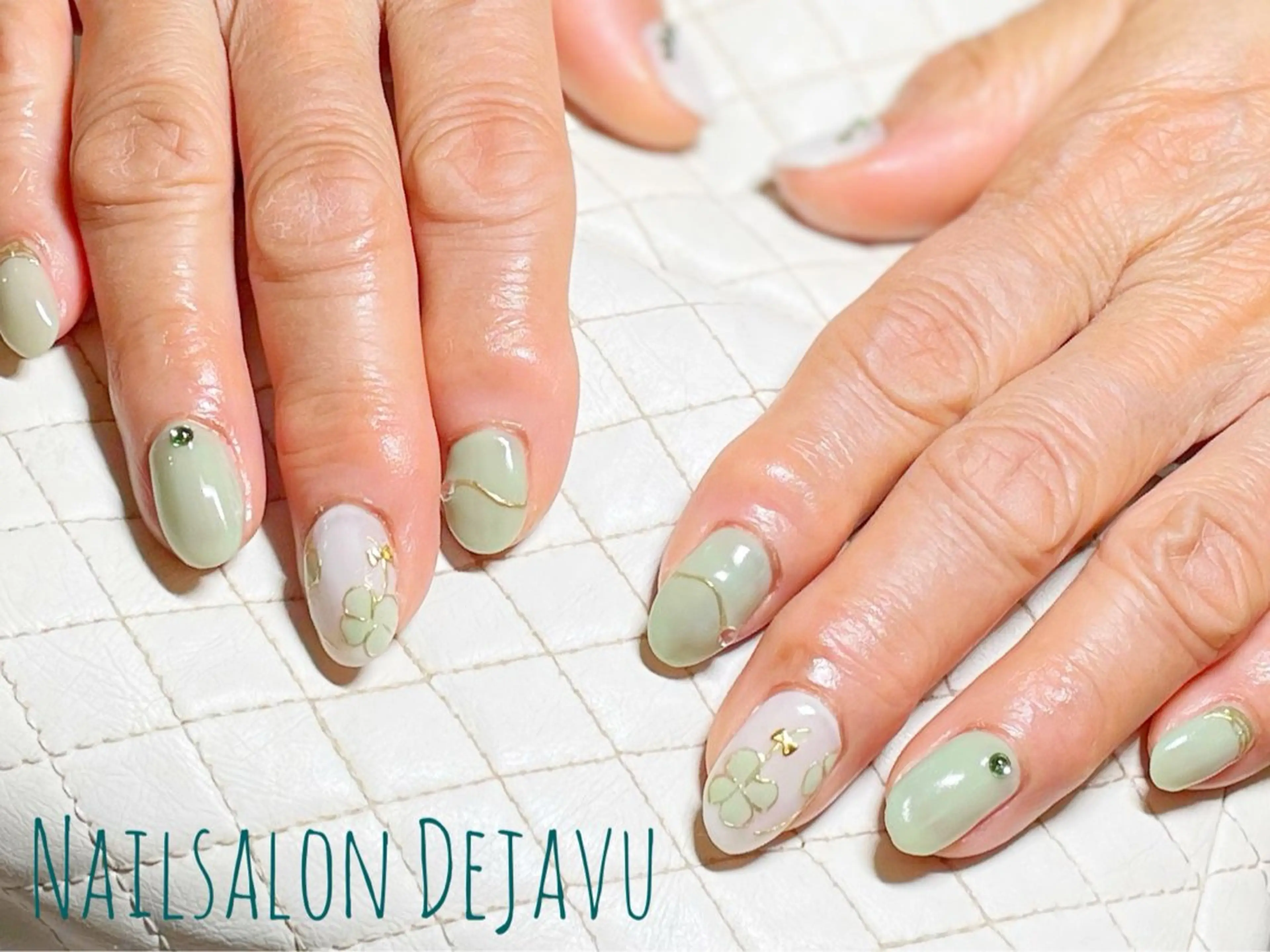 ネイル ハンドネイル Nail salon Dejavu 🌿のネイルデザイン
