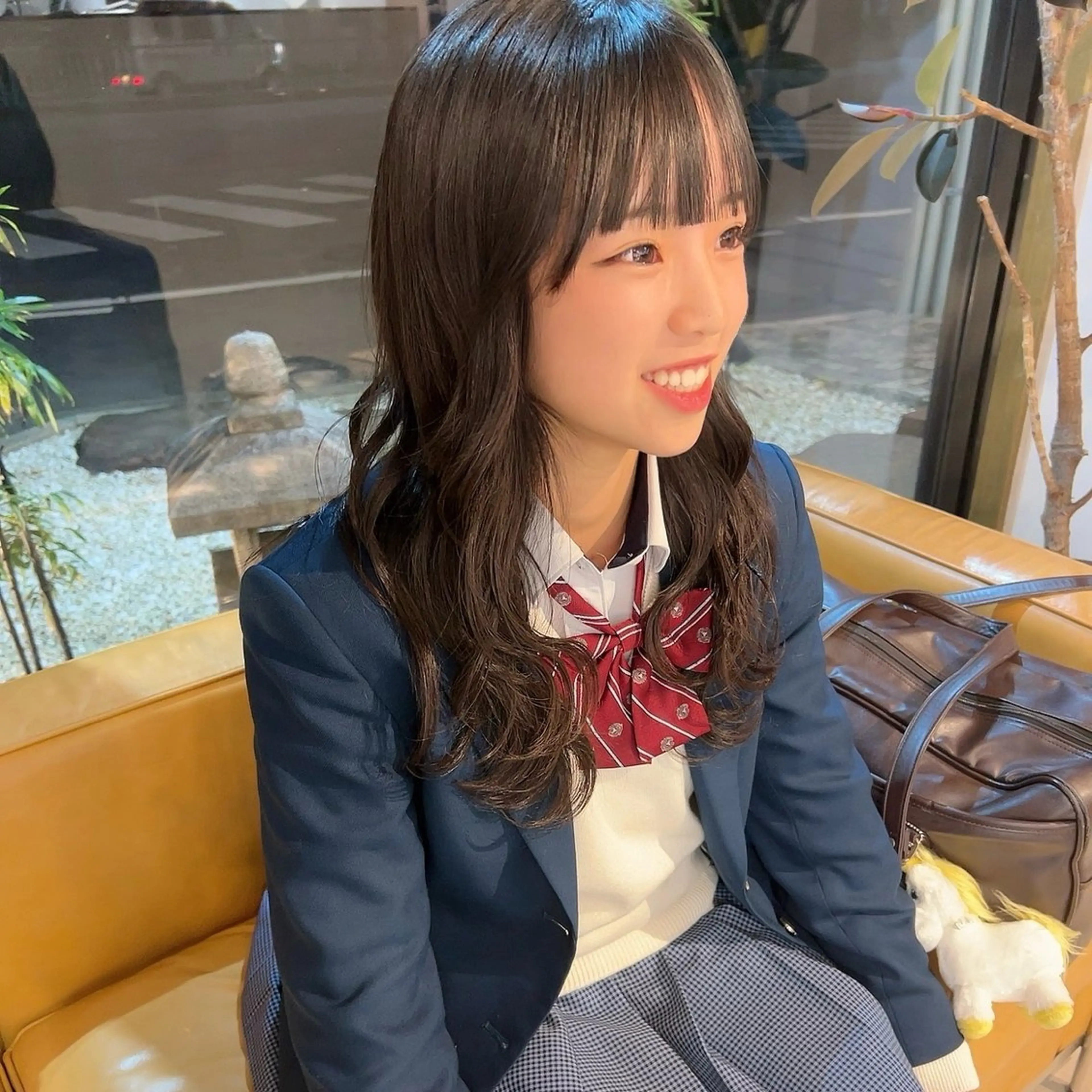 セミロング カット ヘアカラー トリートメント 山田勇真 ボブ/縮毛矯正/金山のヘアスタイル