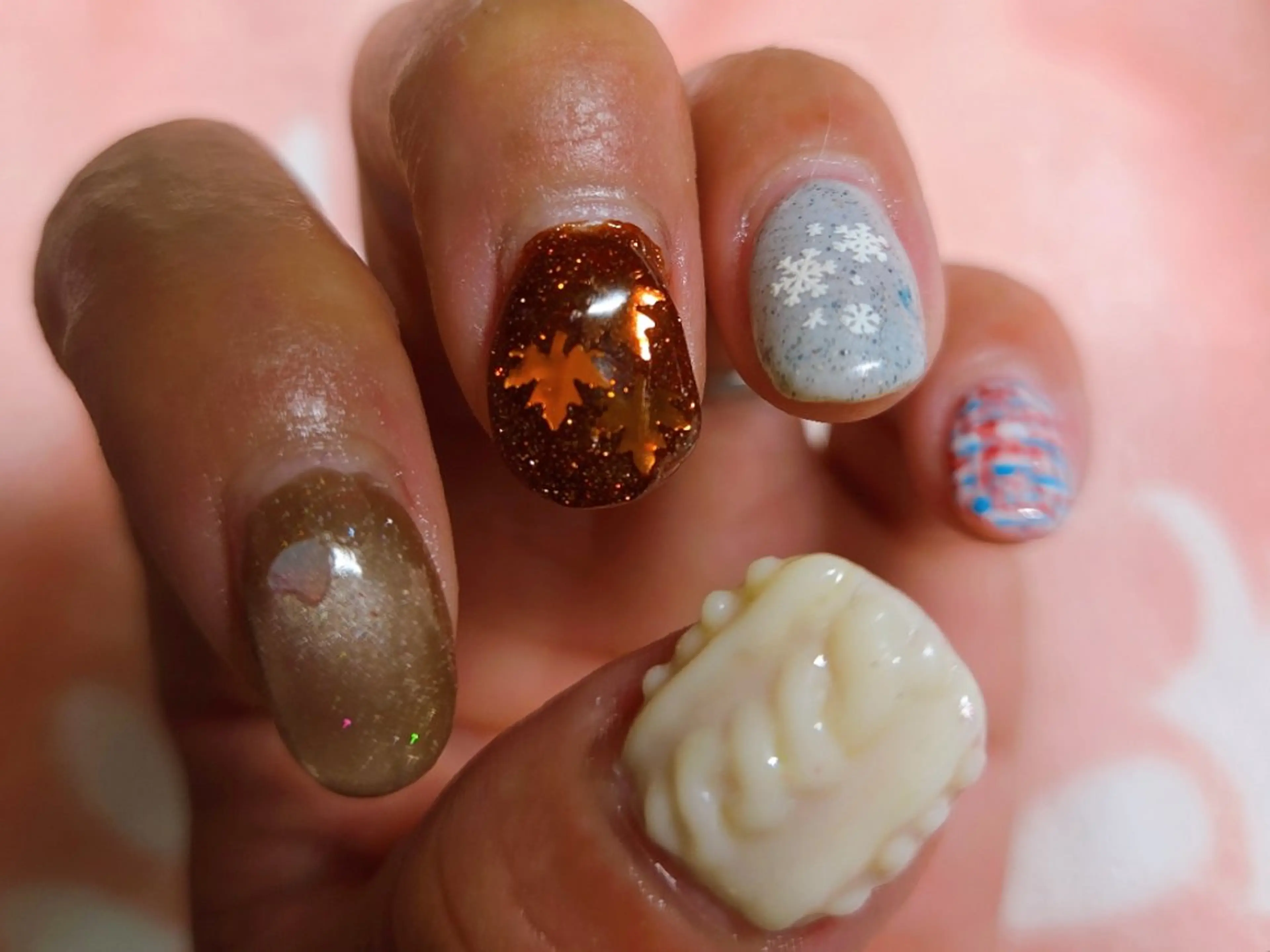 ネイル 冬ネイル nailsaron kohiroのネイルデザイン