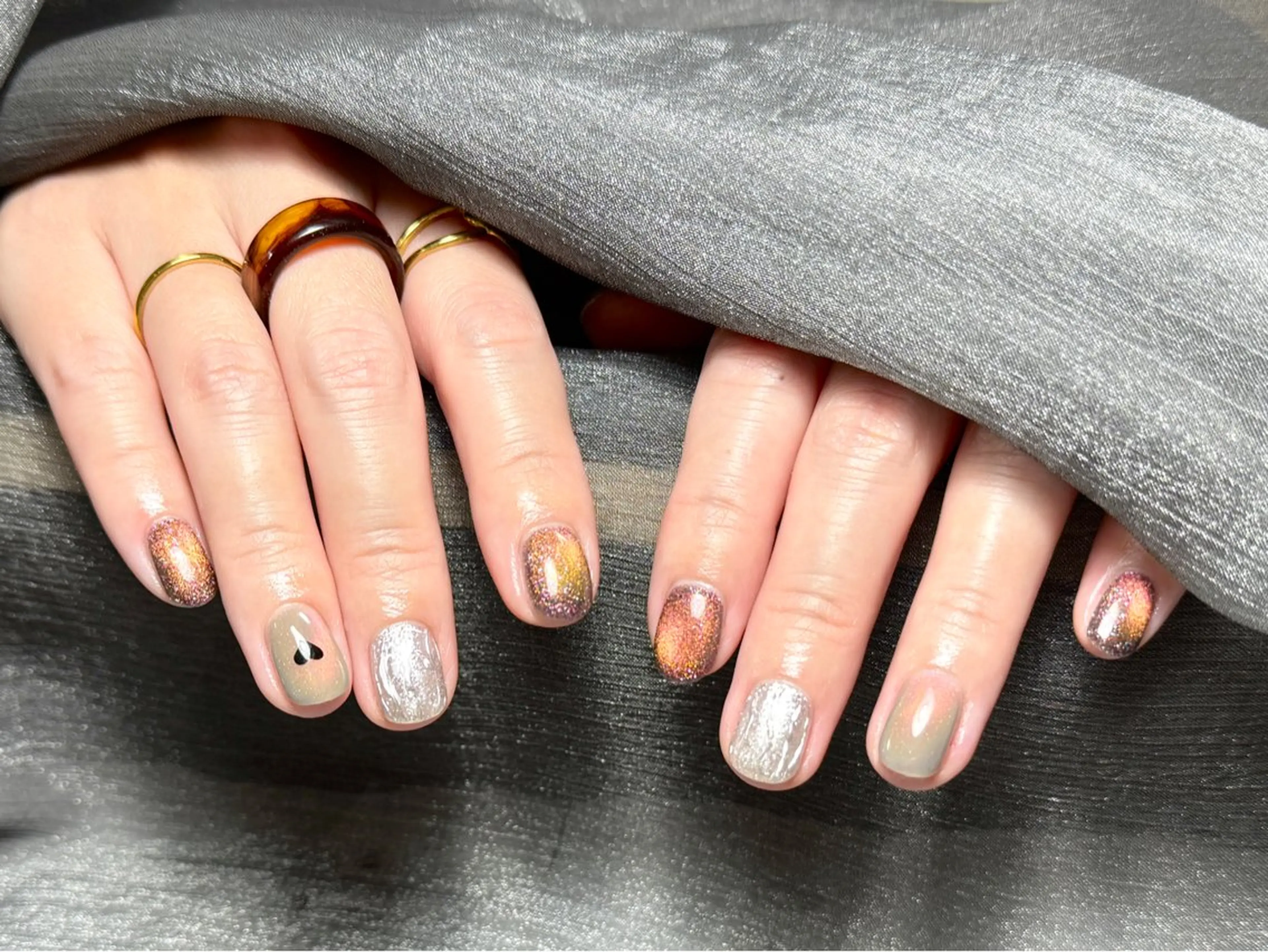 ネイル ハンドネイル ハンドケア 💕Dreamy KIYO💕のネイルデザイン