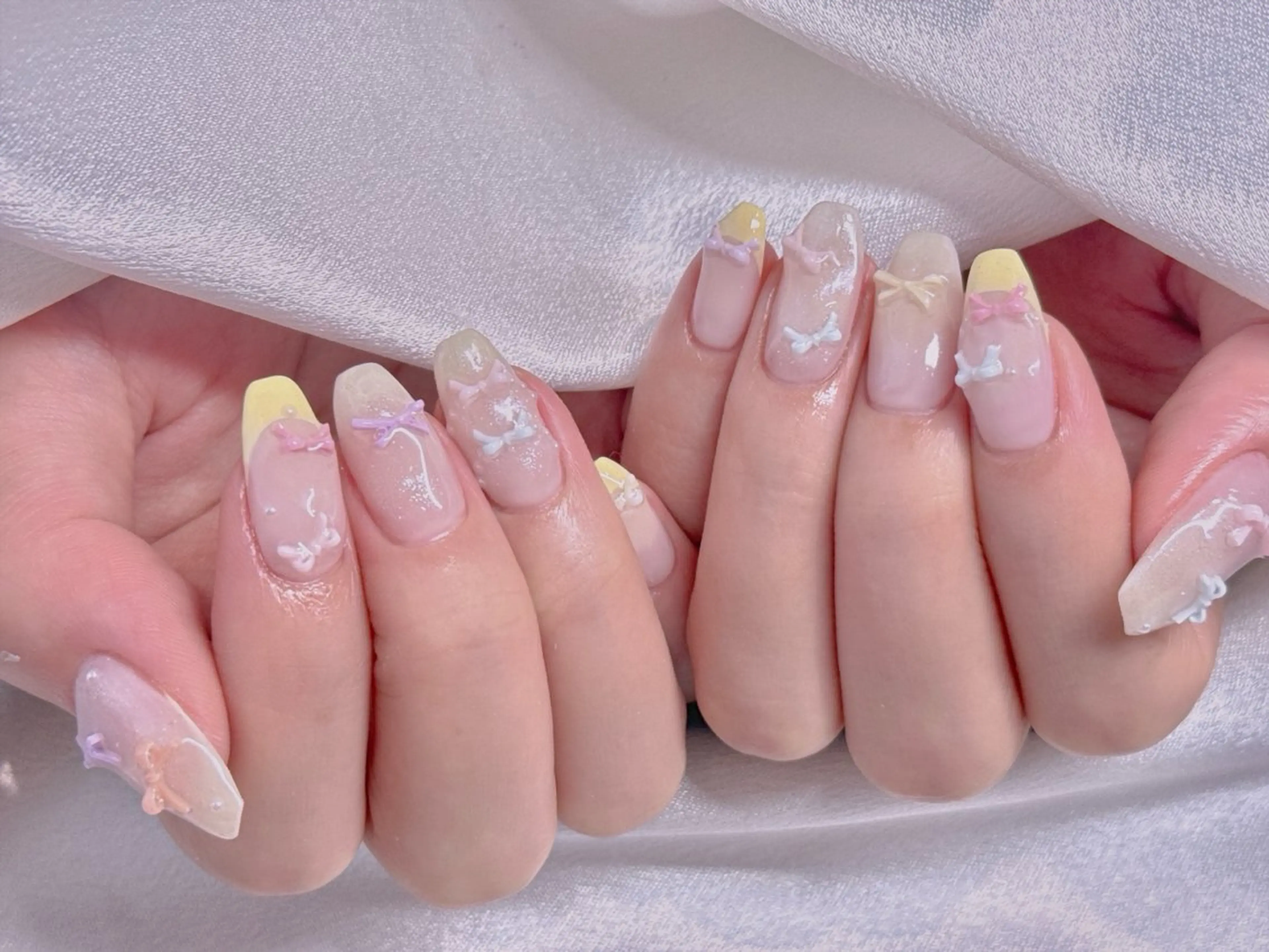 ネイル 長さだし専門店 M2　rikaのネイルデザイン