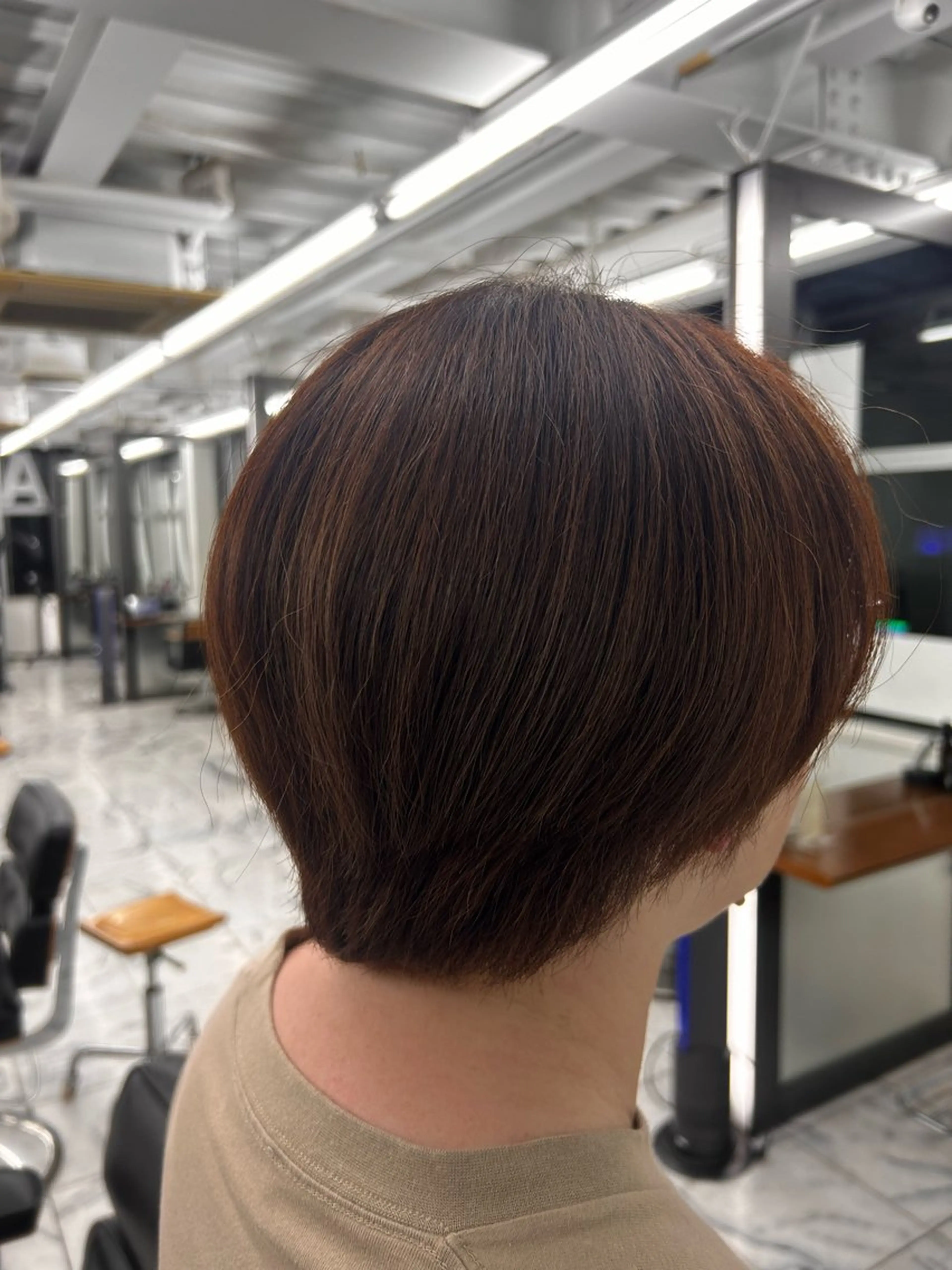 ショート ヘアカラー カラー🤭🈁 ✨️🍀ショーイのヘアスタイル