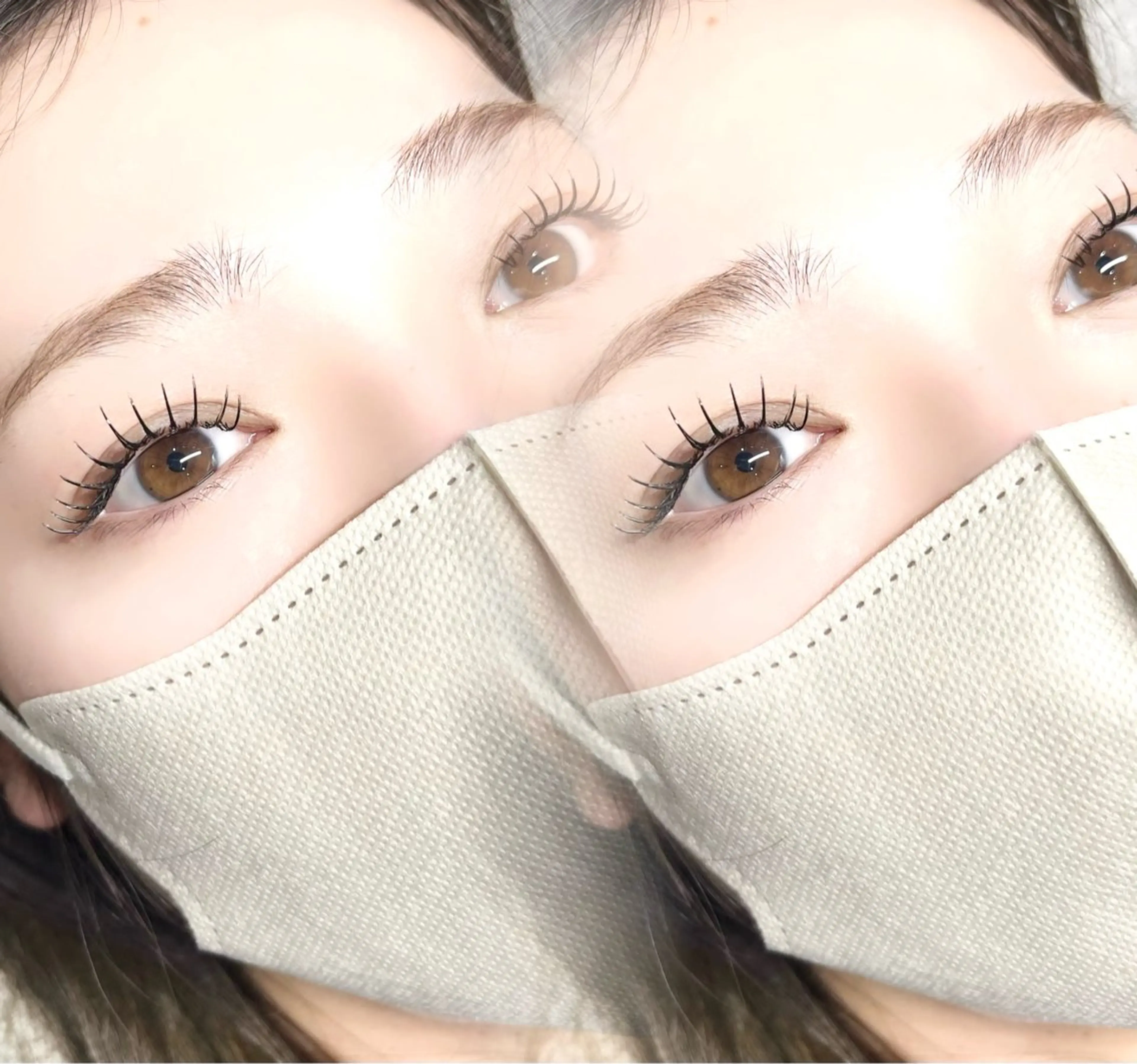 マツエク・マツパ フラットラッシュ eyelash salon Rongui所属・eyelash Ronguiのマツエク・マツパデザイン